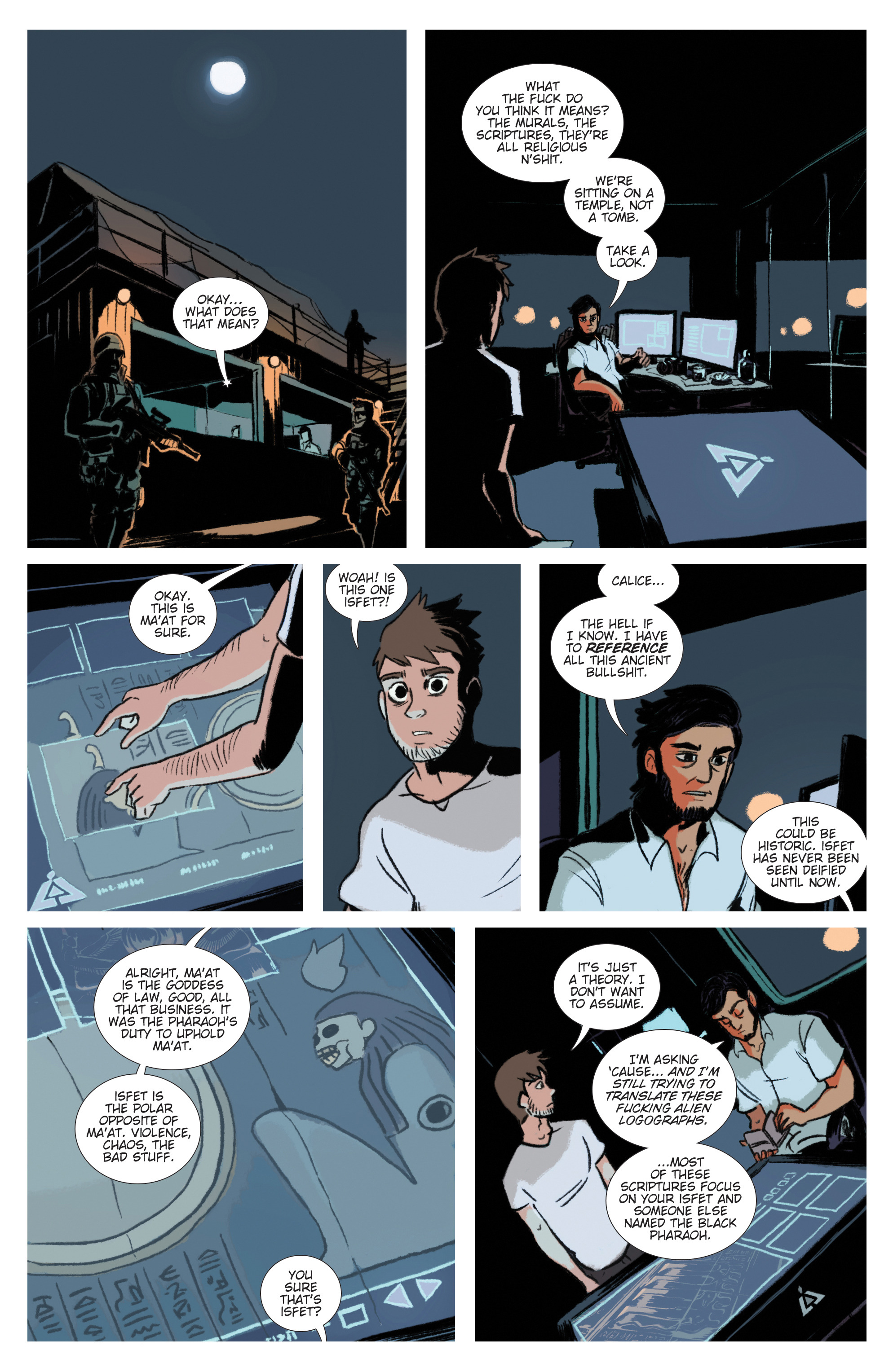 Read online Outer God comic -  Issue #2 - 3