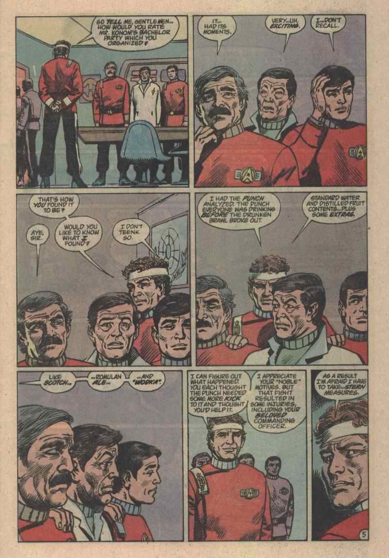 Read online Star Trek (1984) comic -  Issue #49 - 5