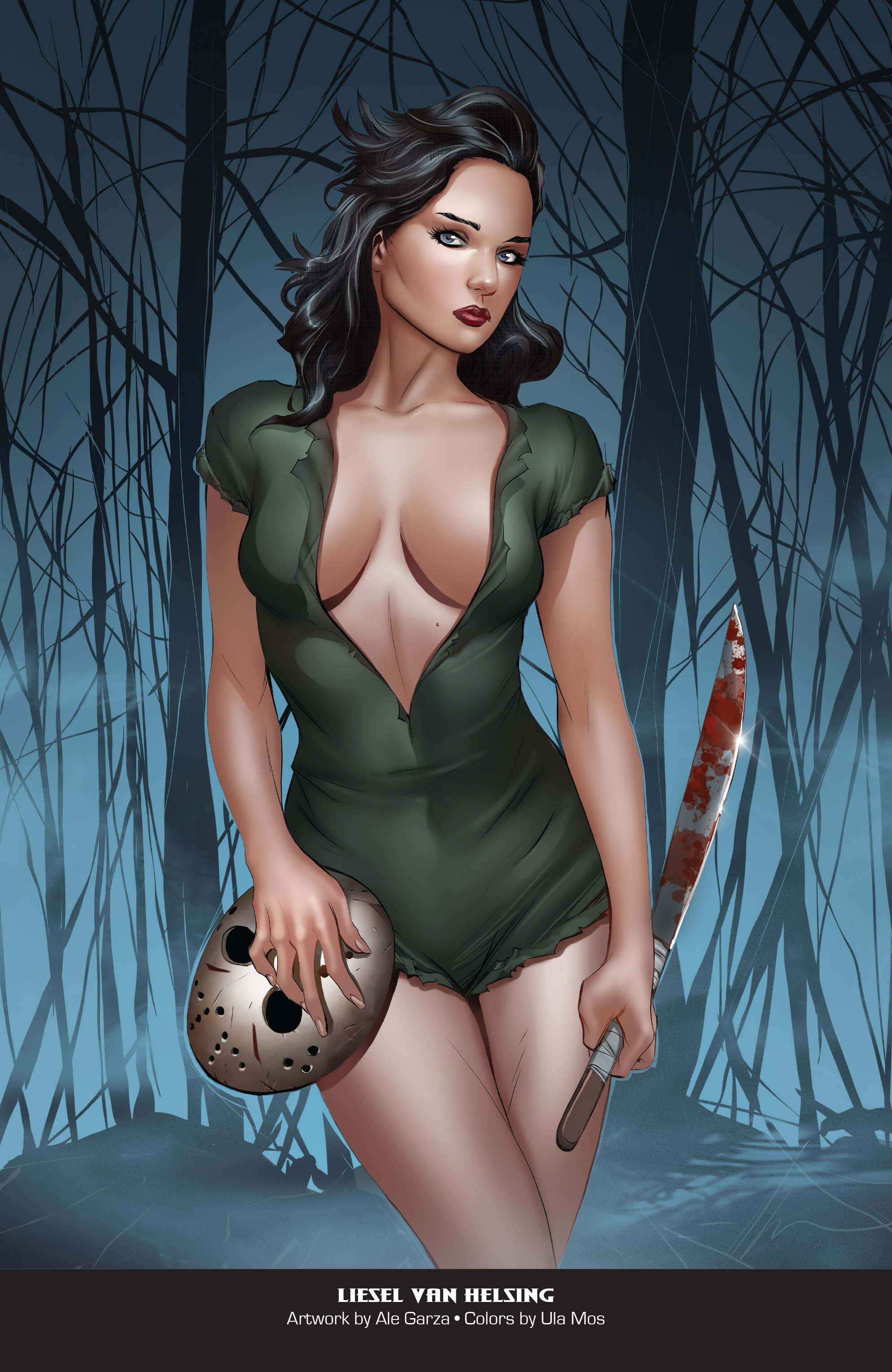Read online Grimm Fairy Tales 2019 Horror Pinup Special comic -  Issue # Full - 25