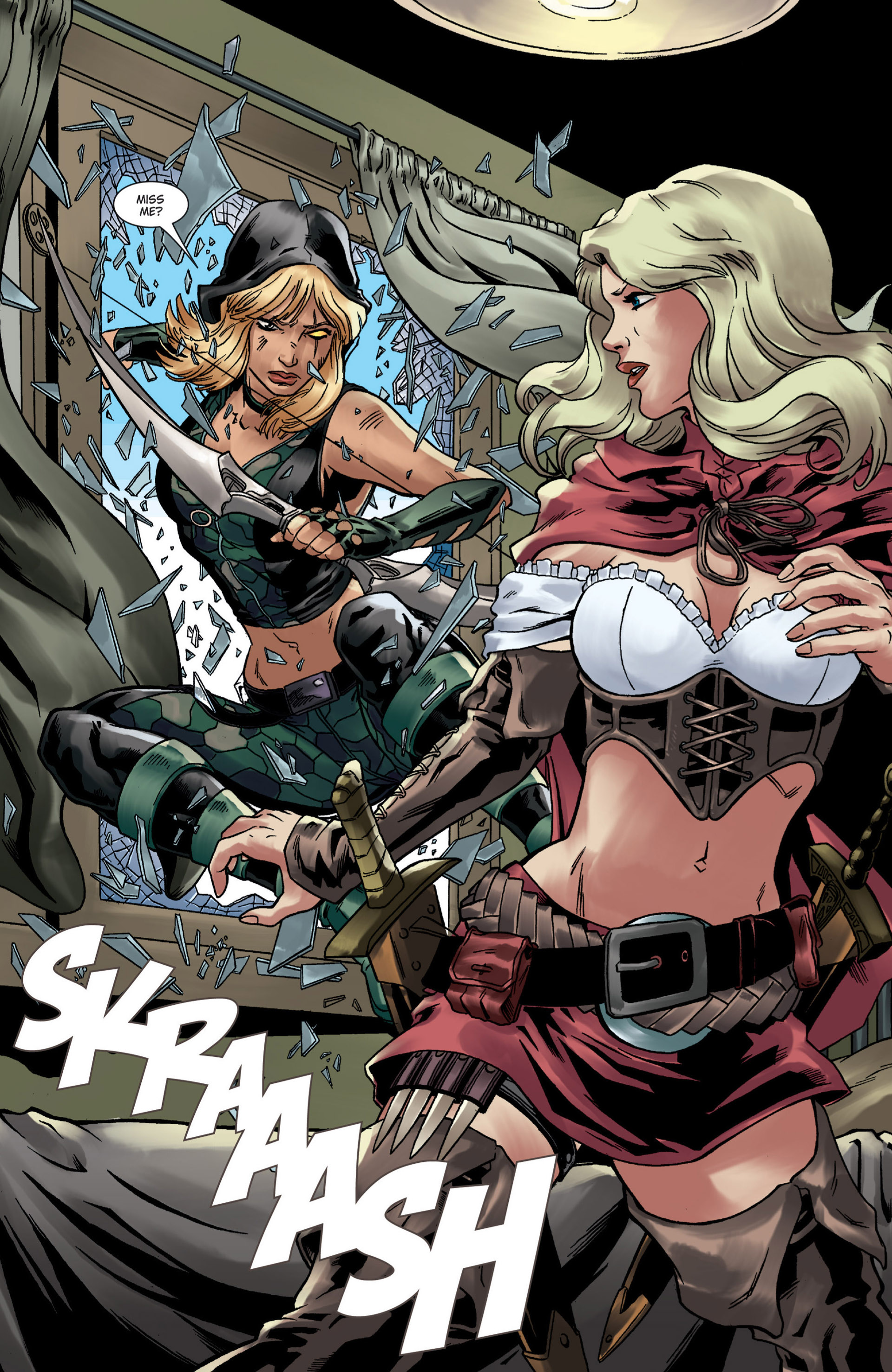 Read online Grimm Fairy Tales presents Robyn Hood vs. Red Riding Hood comic -  Issue # Full - 22