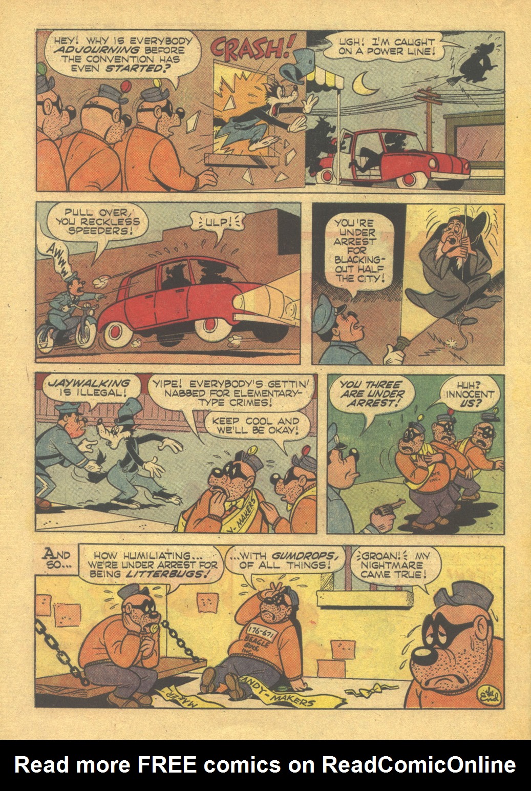 Read online Walt Disney THE BEAGLE BOYS comic -  Issue #4 - 34