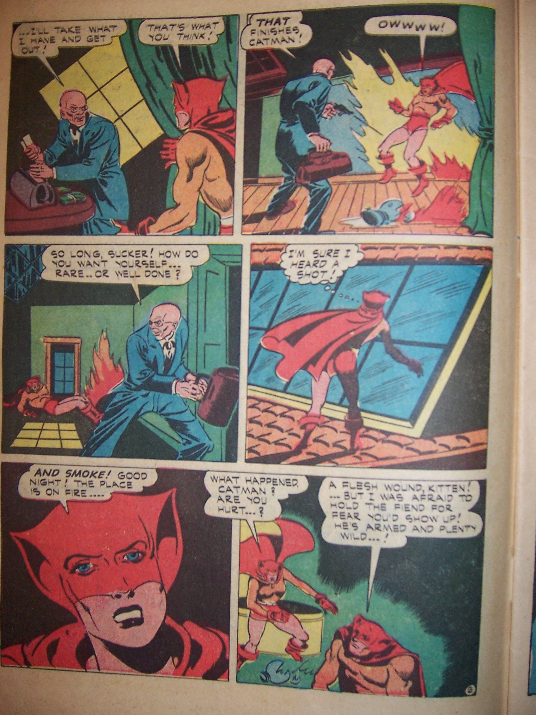Read online Cat-Man Comics comic -  Issue #31 - 7