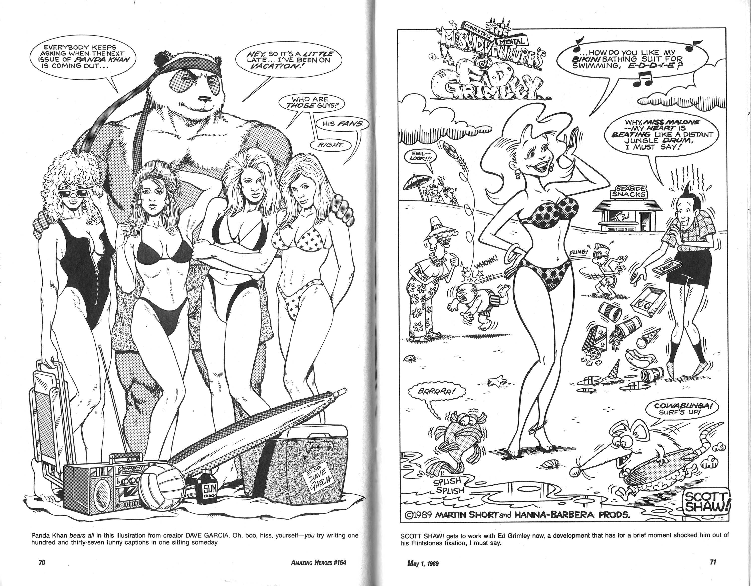 Read online Amazing Heroes comic -  Issue #164 - 36