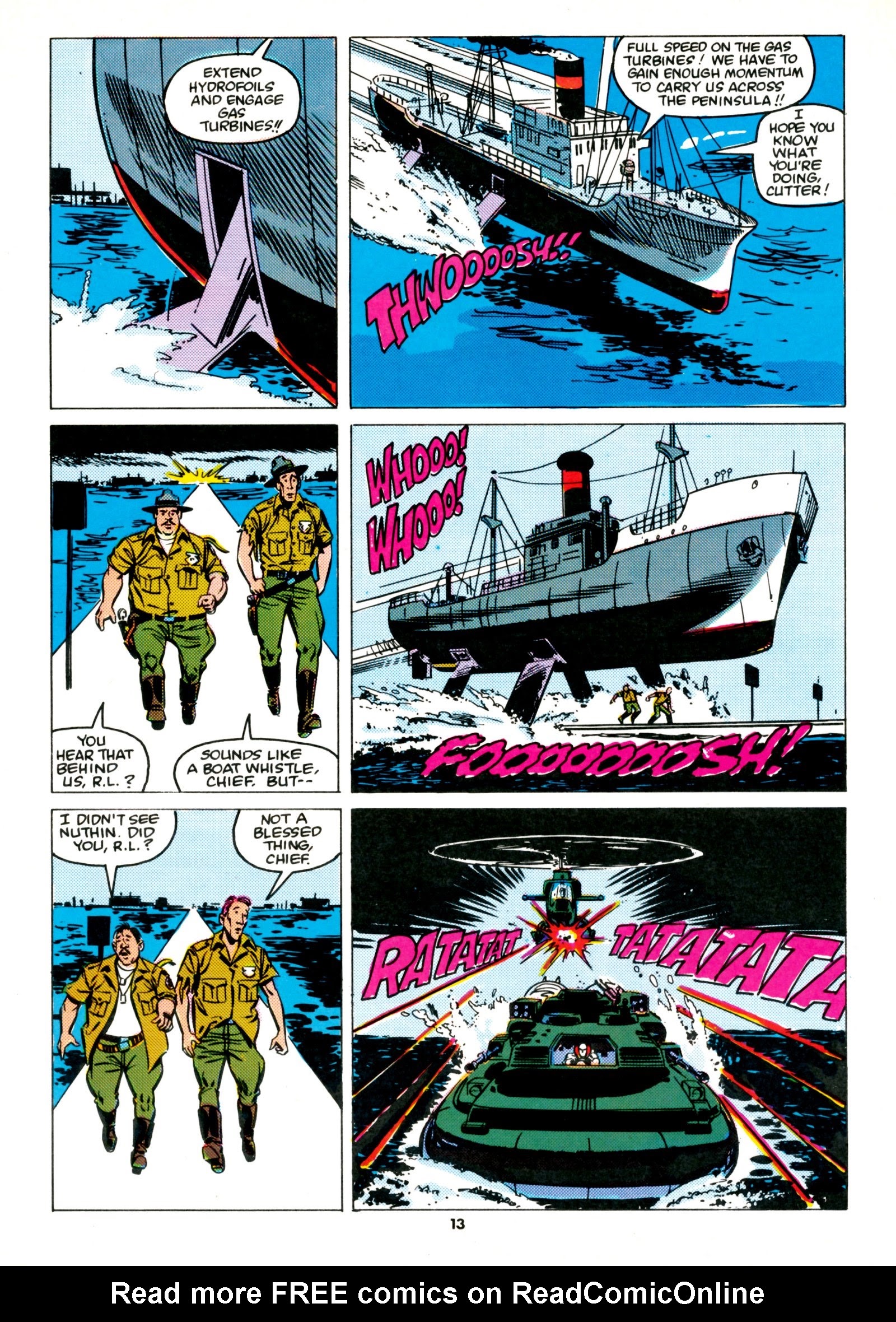 Read online Action Force comic -  Issue #18 - 14