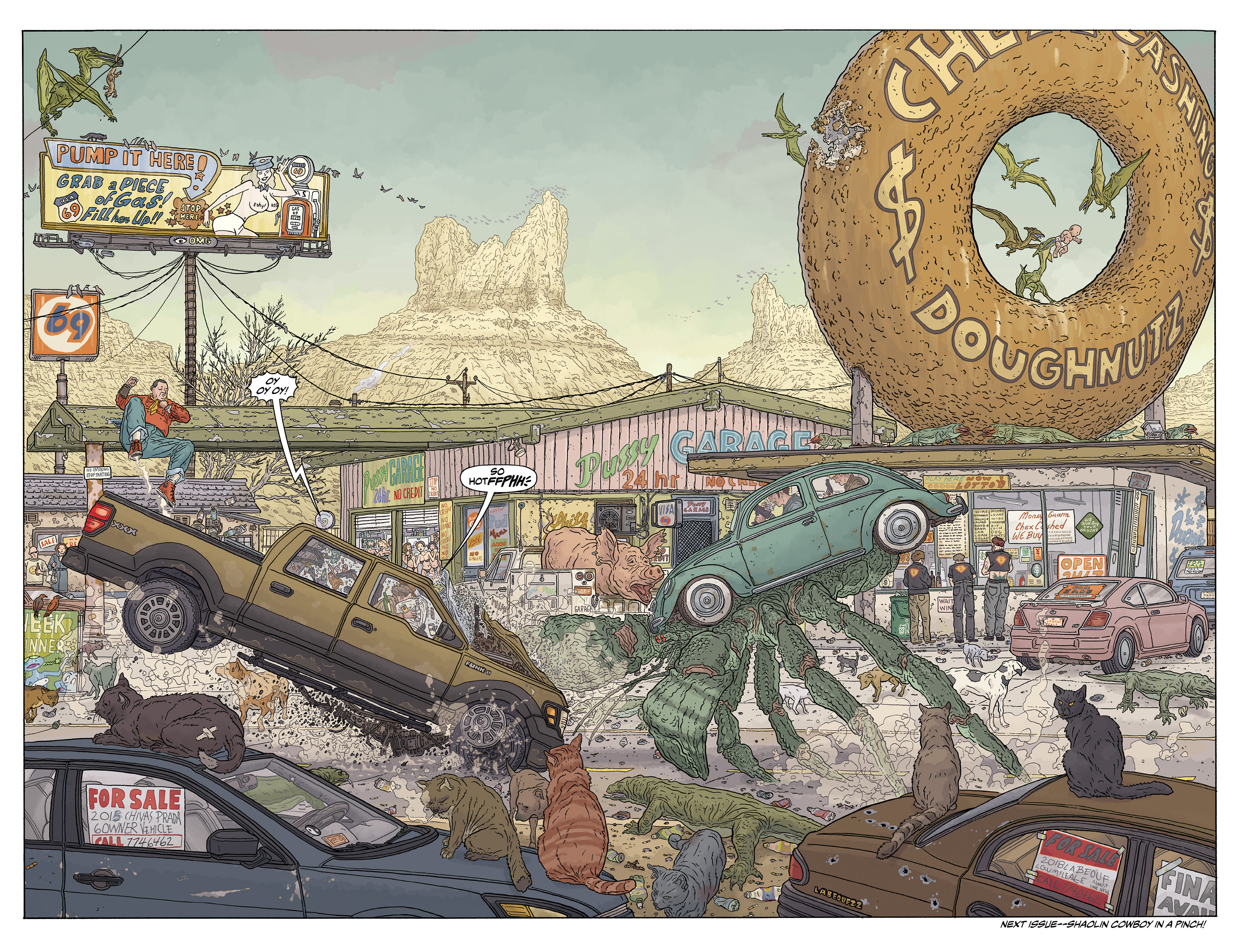 Read online The Shaolin Cowboy: Who'll Stop the Reign? comic -  Issue #1 - 26