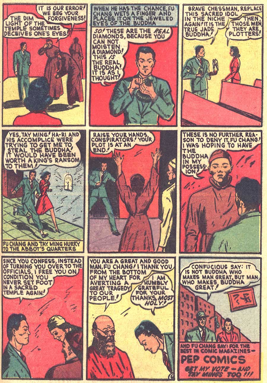 Read online Pep Comics comic -  Issue #11 - 33