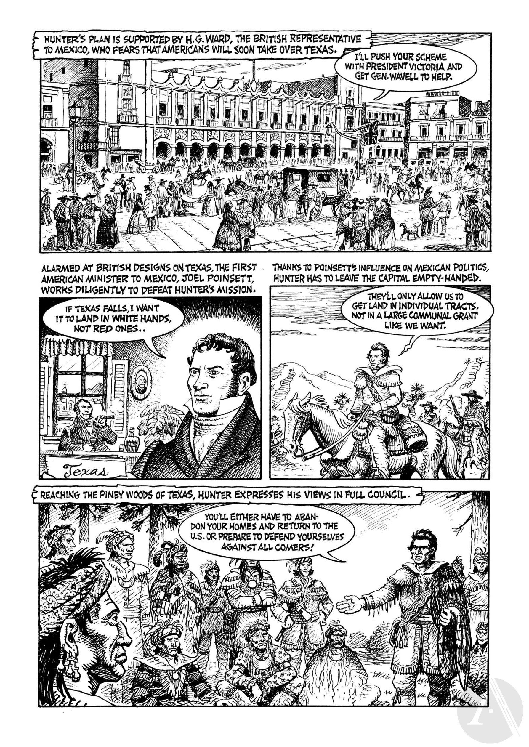 Read online Indian Lover: Sam Houston & the Cherokees comic -  Issue # TPB - 35