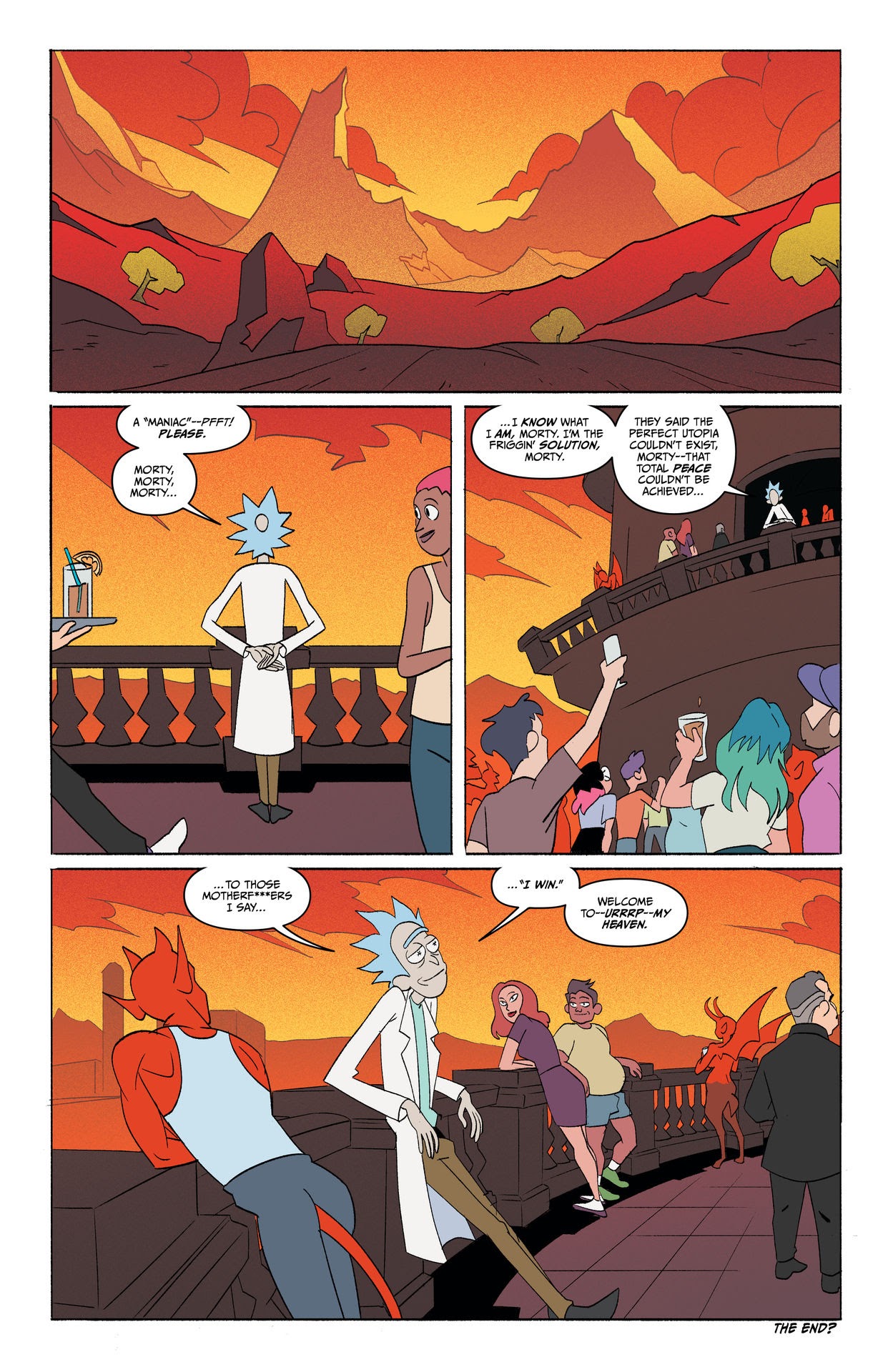 Read online Rick and Morty: Go to Hell comic -  Issue #5 - 24