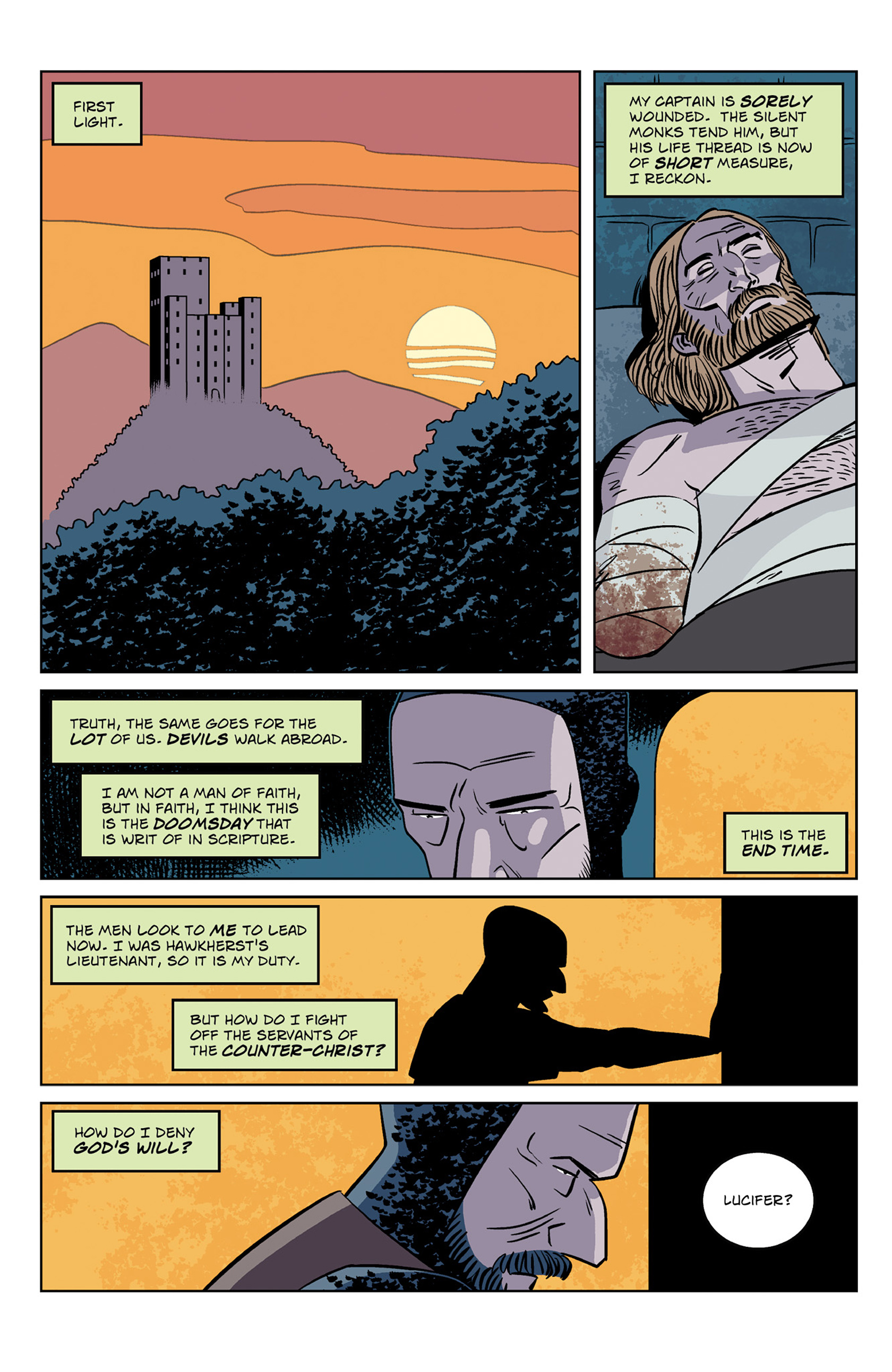 Read online Dark Ages comic -  Issue #2 - 3