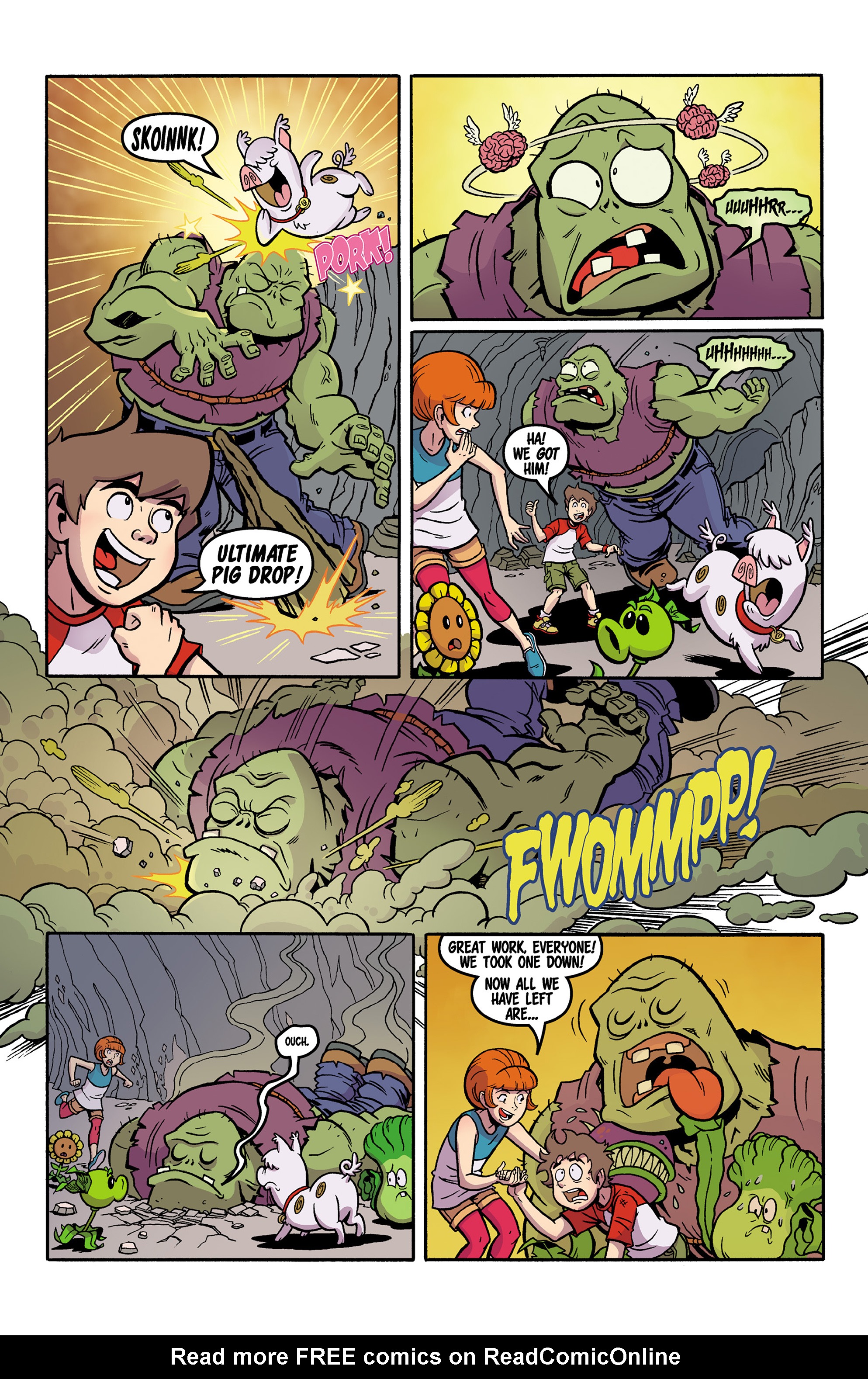 Read online Plants vs. Zombies: Boom Boom Mushroom comic -  Issue #11 - 20