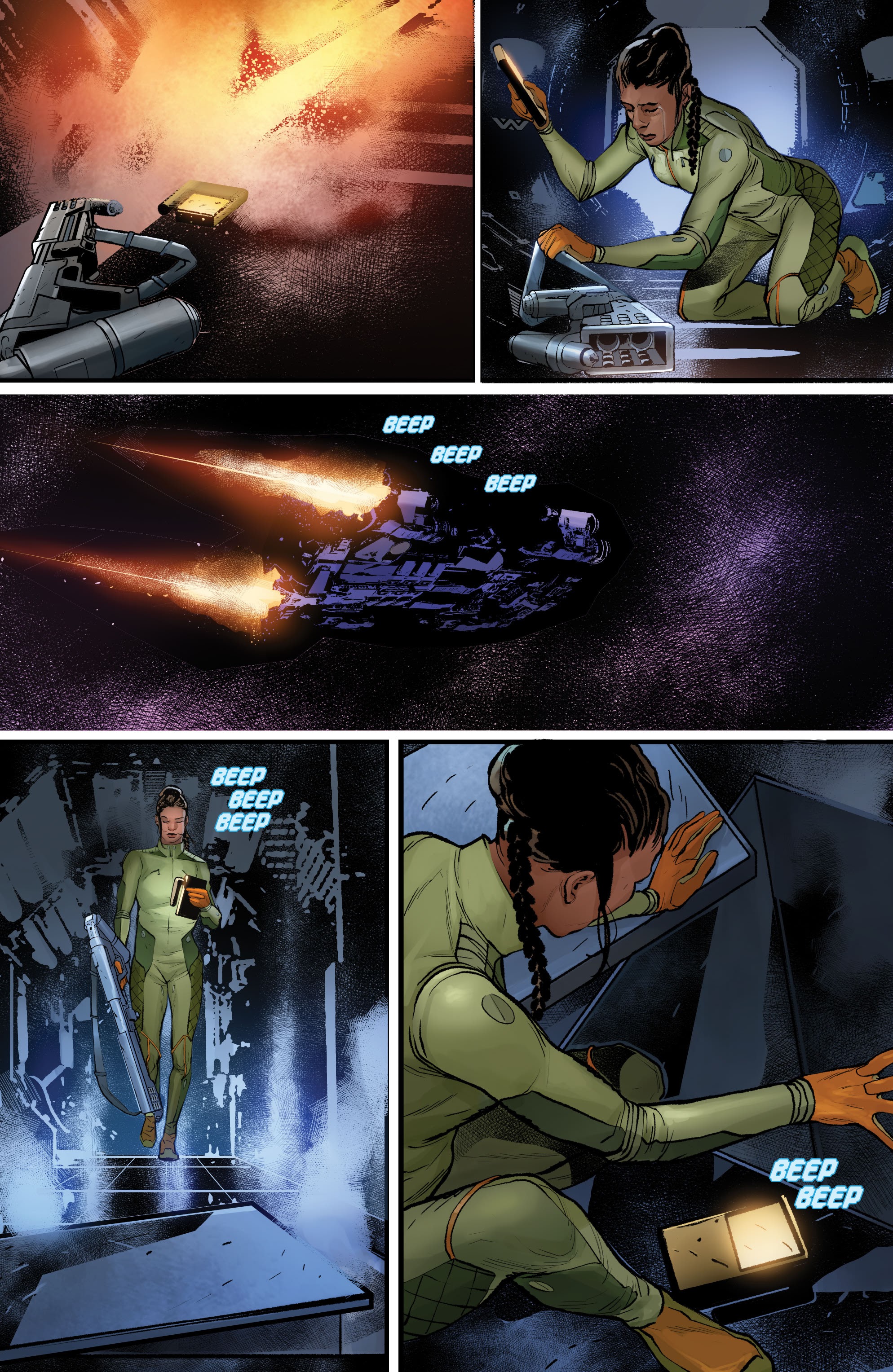 Read online Alien: The Original Screenplay comic -  Issue #5 - 6