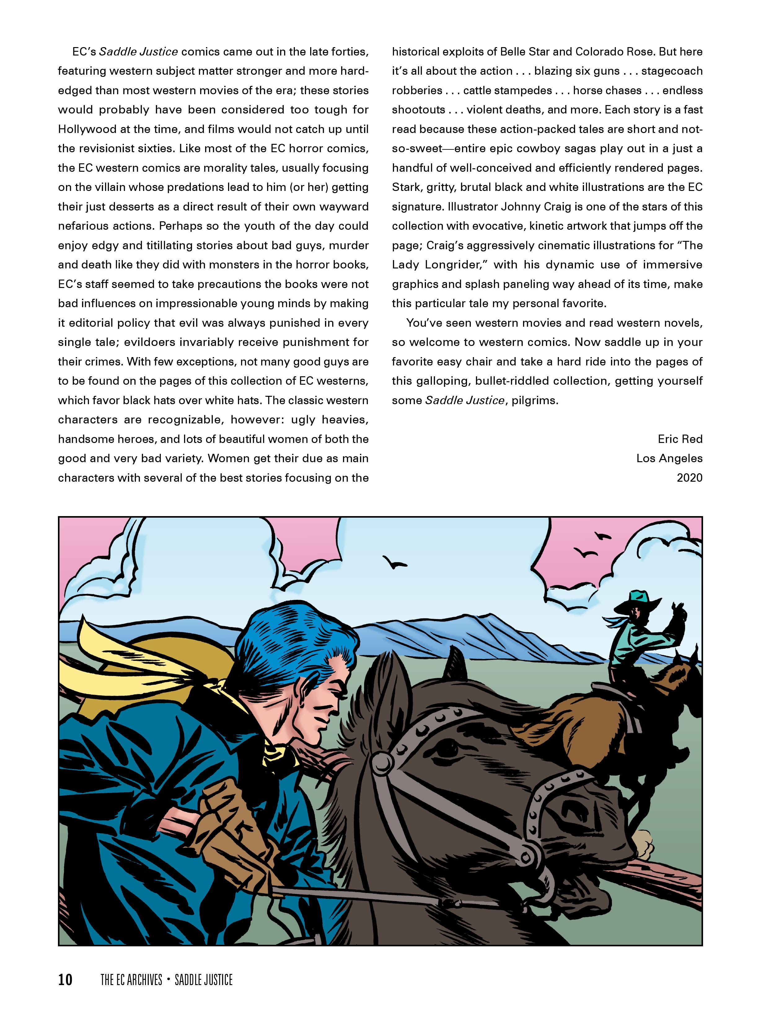 Read online The EC Archives: Saddle Justice comic -  Issue # TPB (Part 1) - 12