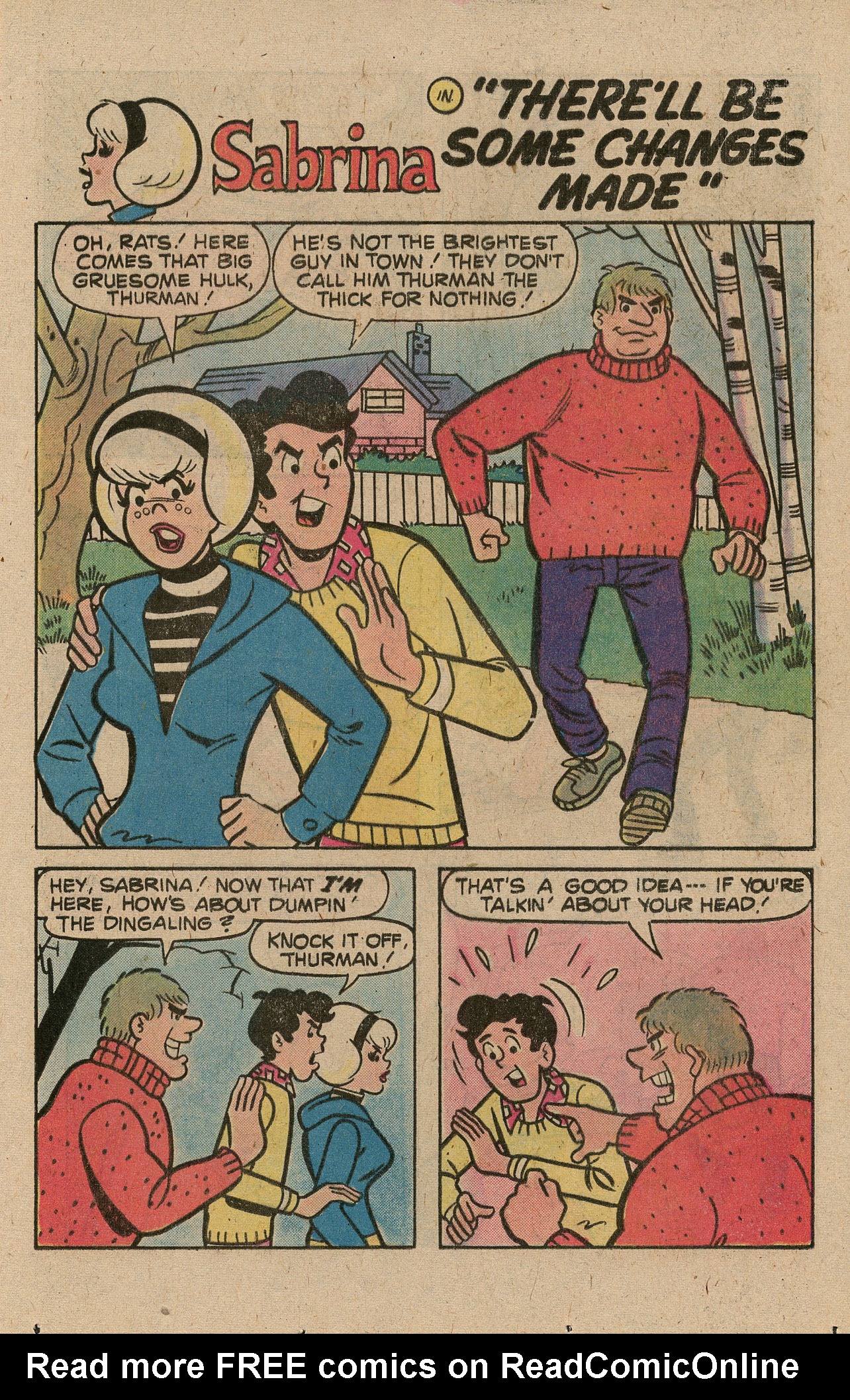 Read online Archie's TV Laugh-Out comic -  Issue #67 - 13