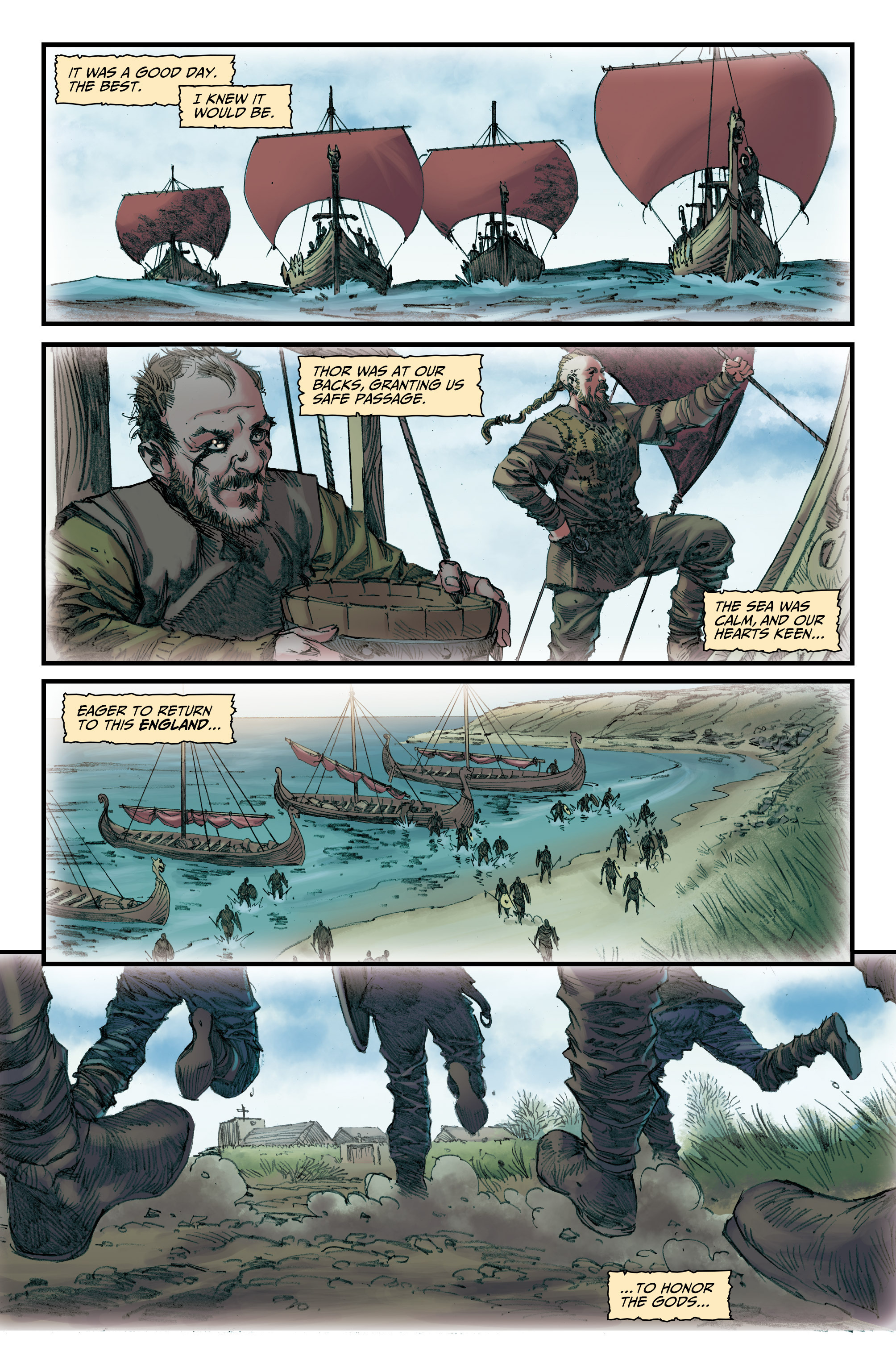 Read online Vikings: Godhead comic -  Issue #1 - 3