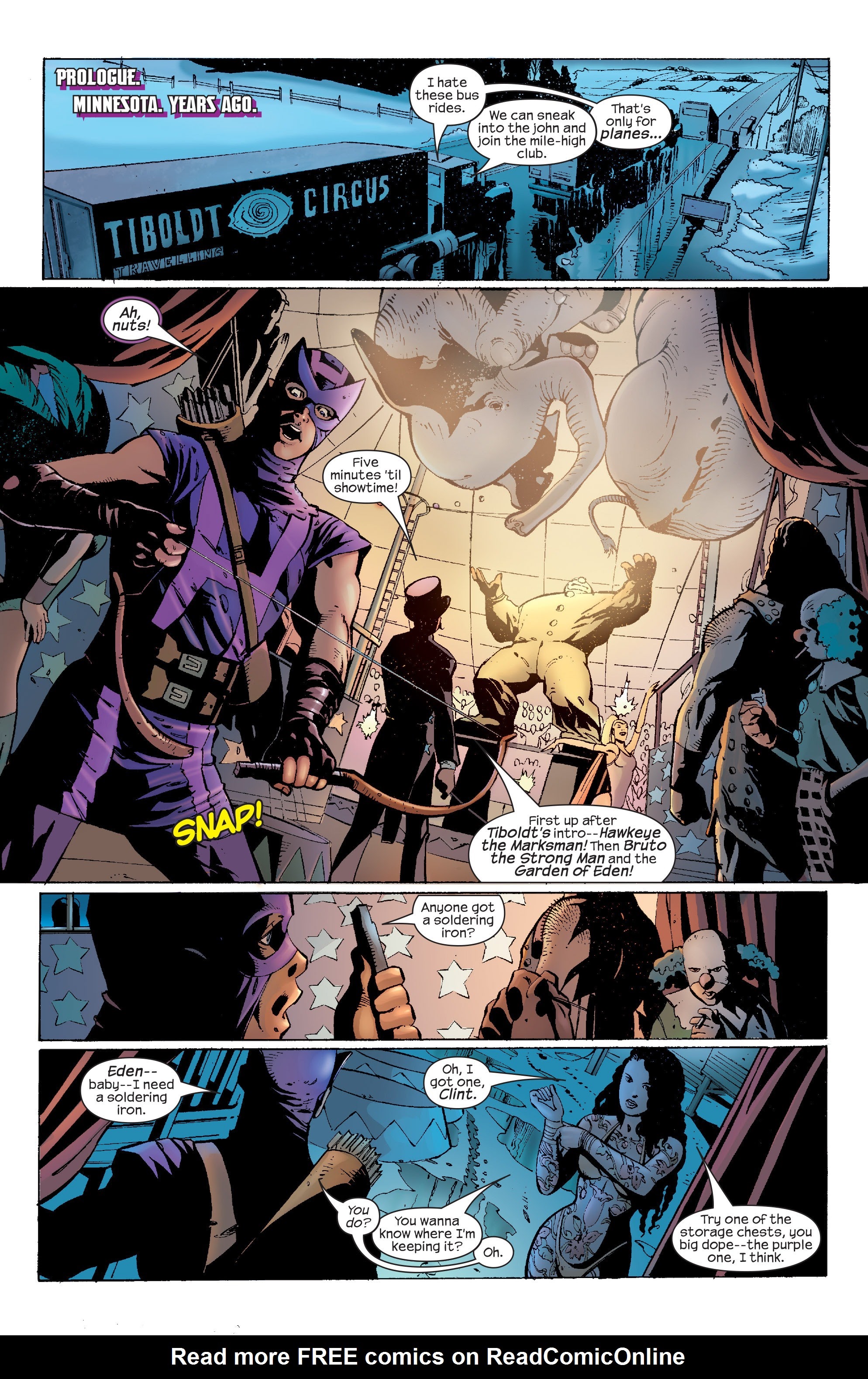 Read online Hawkeye (2003) comic -  Issue #8 - 2