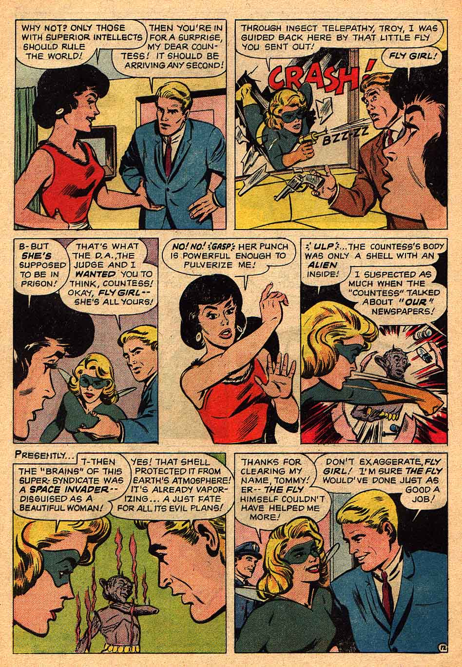 Read online Adventures of the Fly comic -  Issue #25 - 24