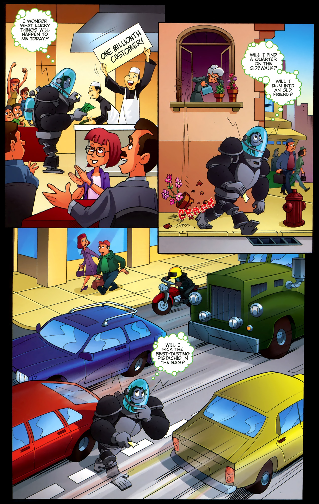 Read online Megamind: Bad. Blue. Brilliant. comic -  Issue #4 - 24