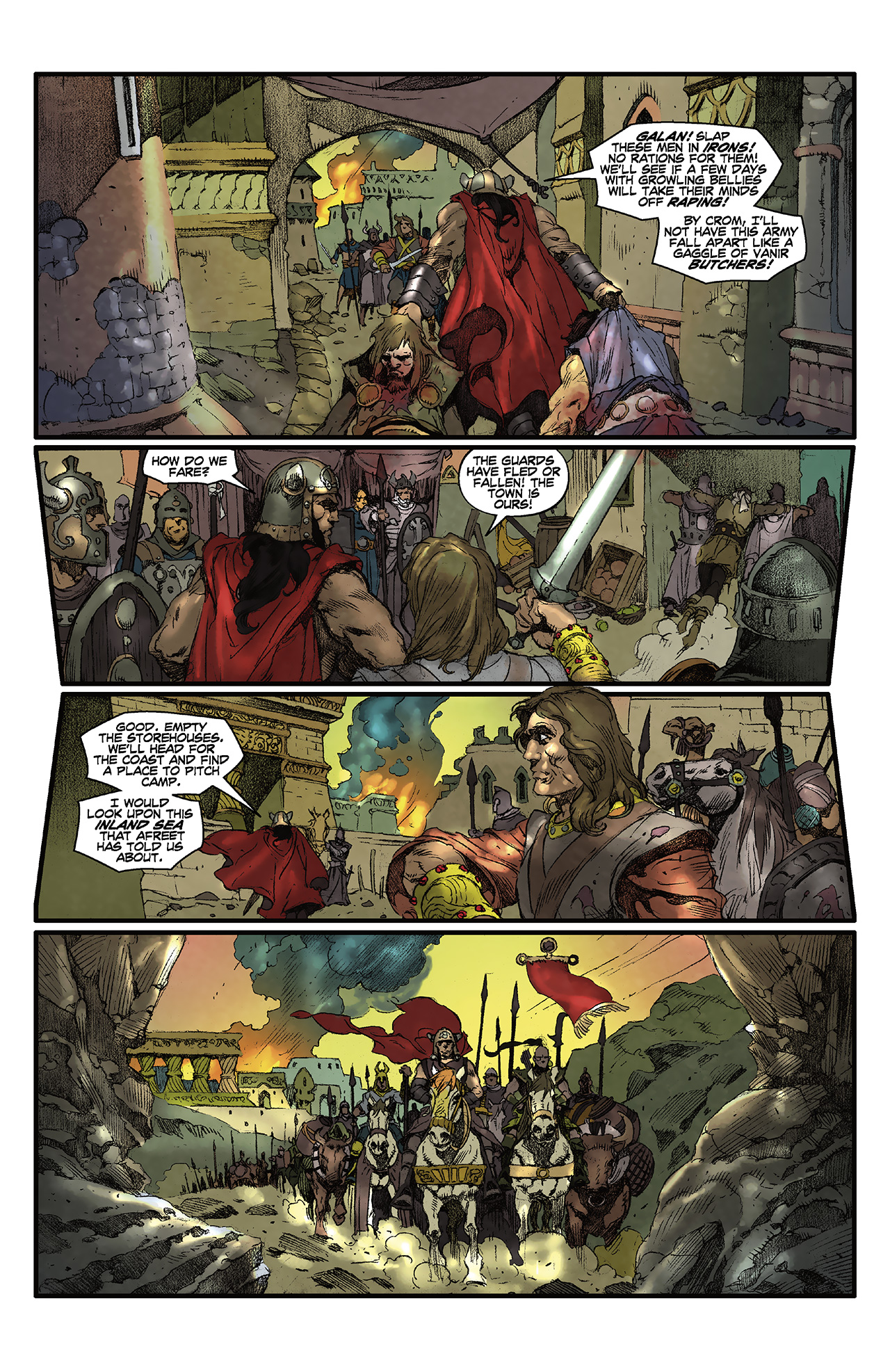 Read online Conan The Cimmerian comic -  Issue #19 - 21
