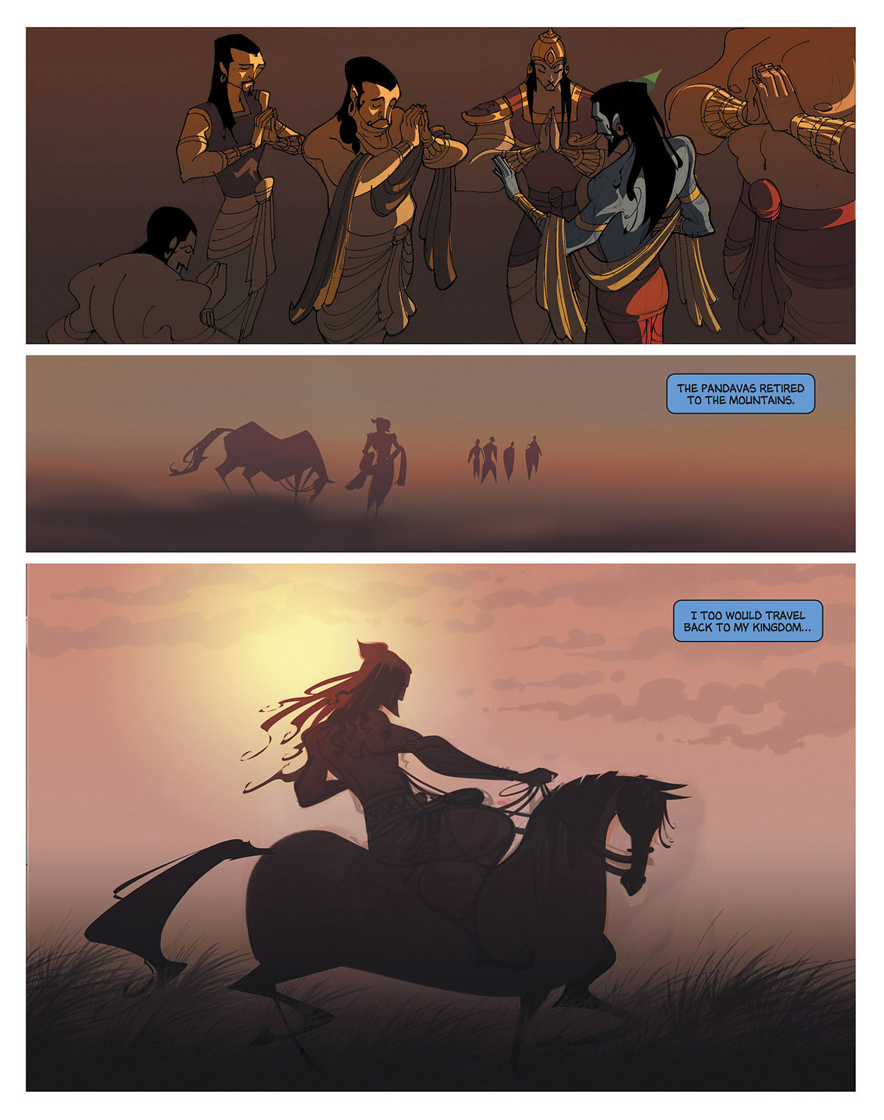 Read online Krishna: A Journey Within comic -  Issue # TPB (Part 2) - 72
