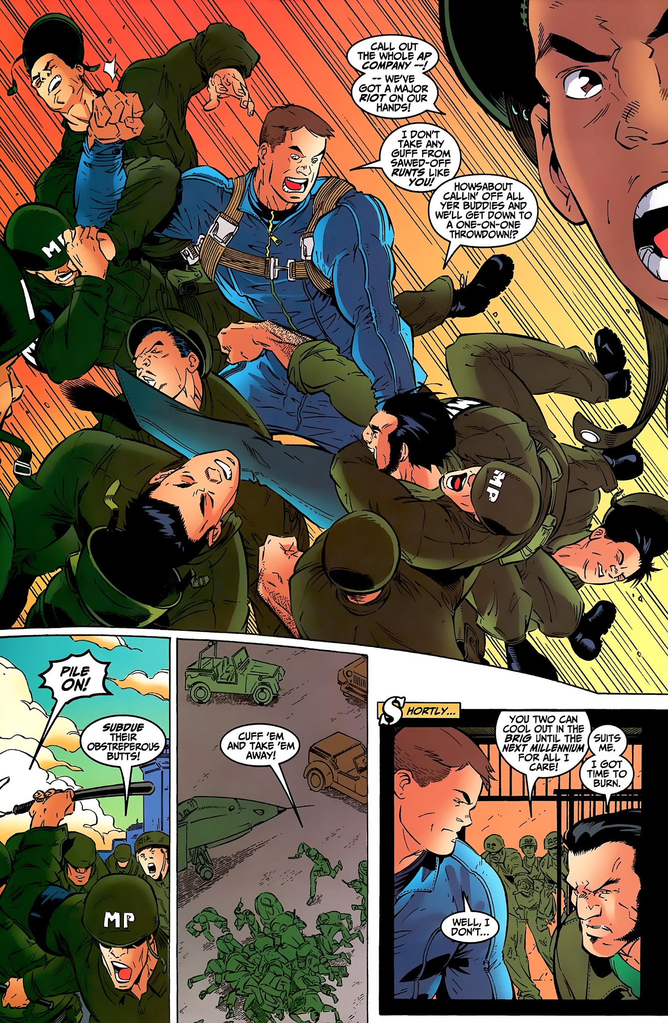 Read online Before the Fantastic Four: Ben Grimm and Logan comic -  Issue #1 - 7
