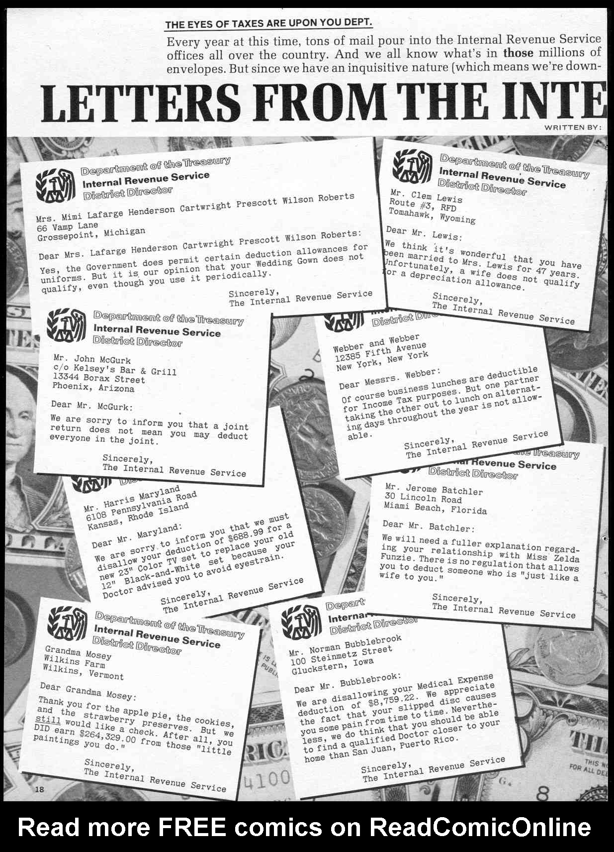 Read online MAD comic -  Issue #151 - 20