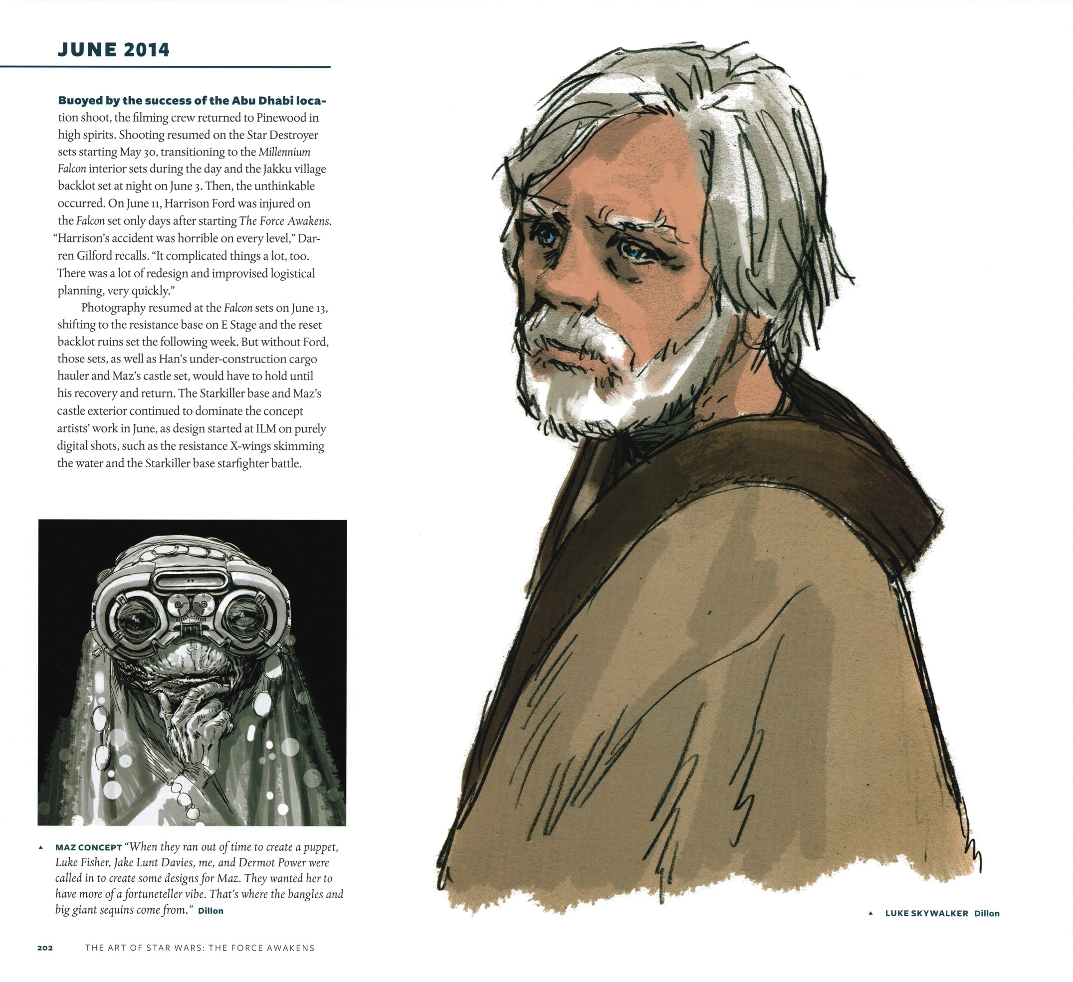 Read online Star Wars: The Art of Star Wars: The Force Awakens comic -  Issue # TPB (Part 3) - 3