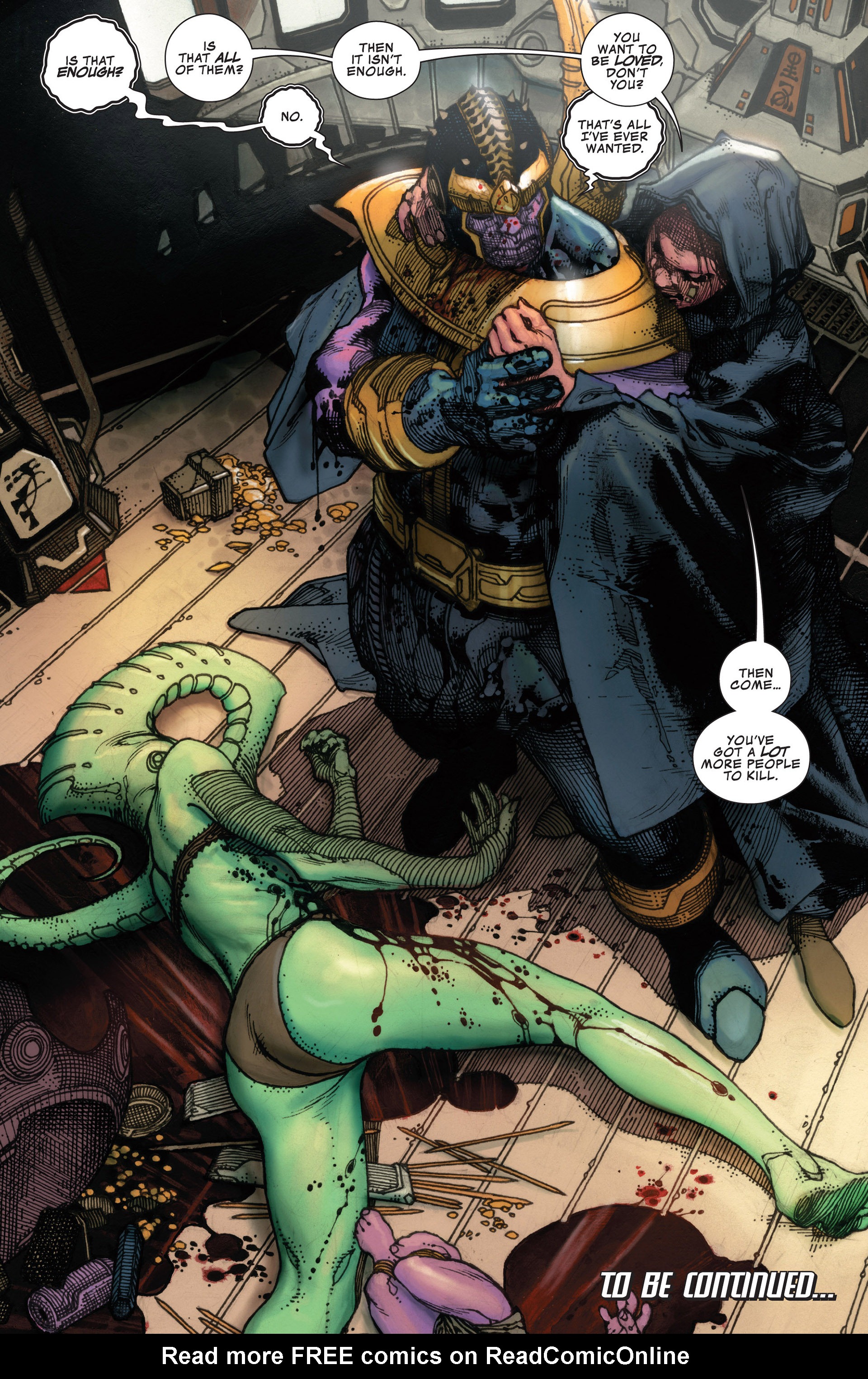 Read online Thanos Rising comic -  Issue #3 - 23