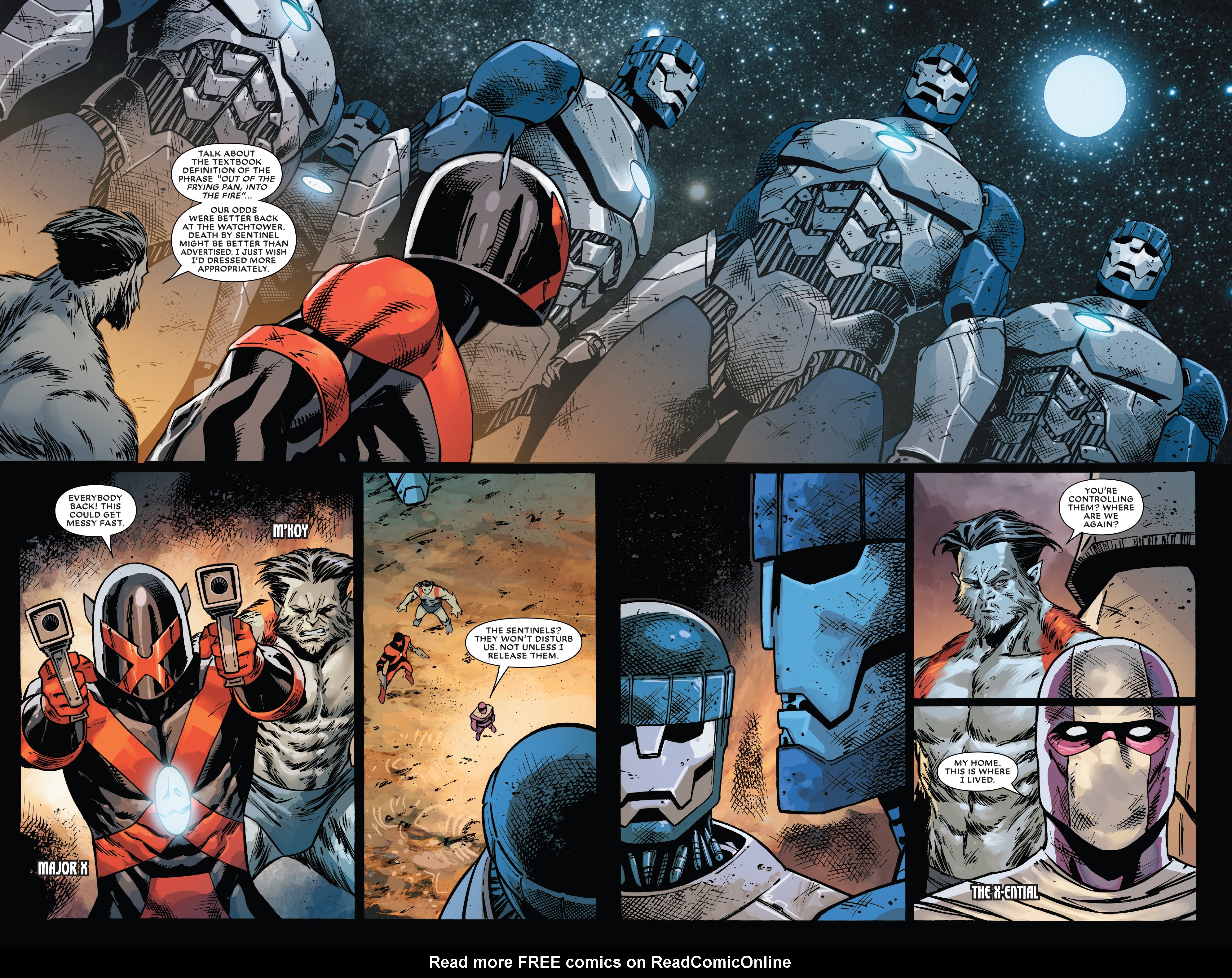 Read online Major X comic -  Issue #5 - 5