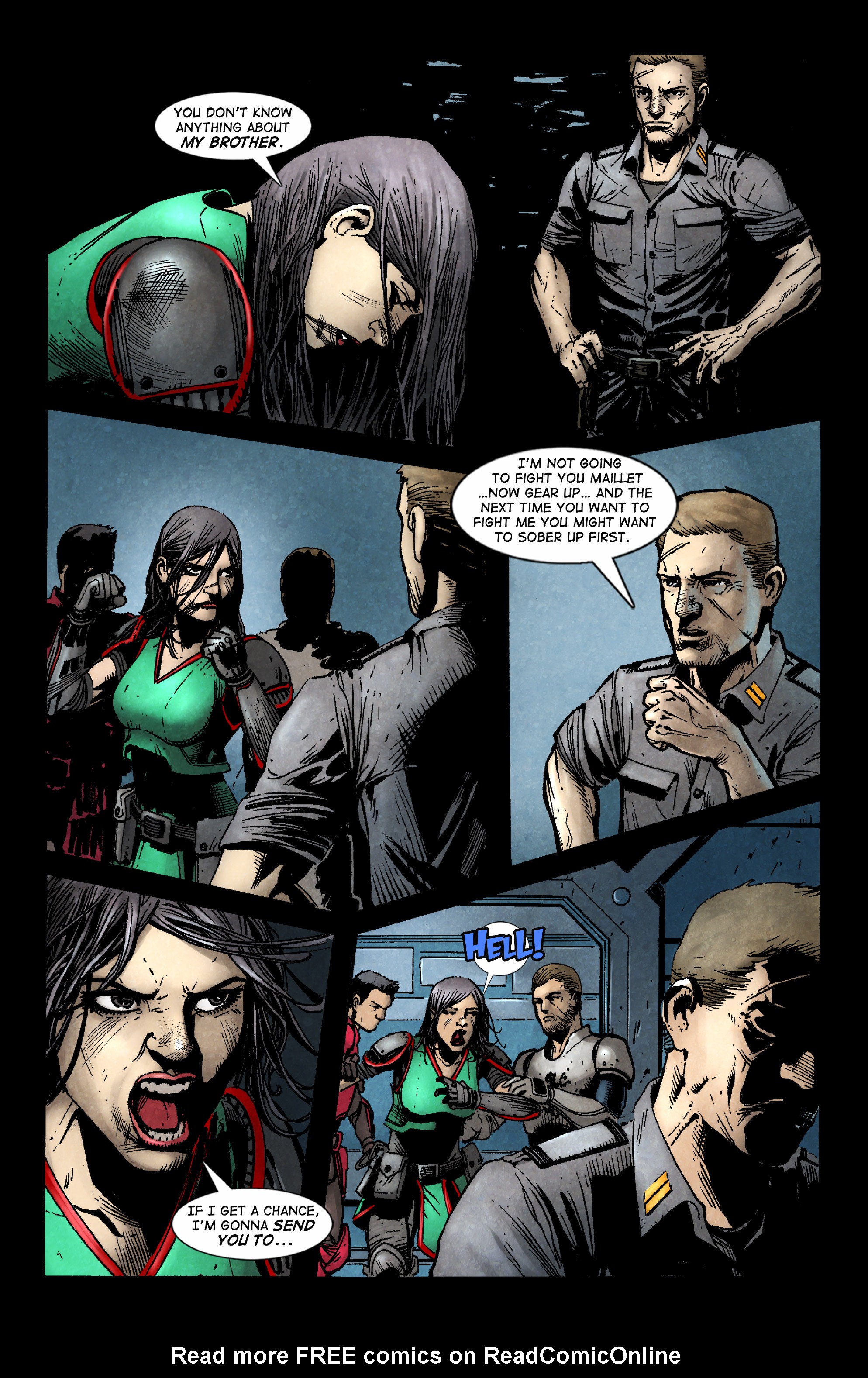 Read online The Heroes of Echo Company comic -  Issue #2 - 19