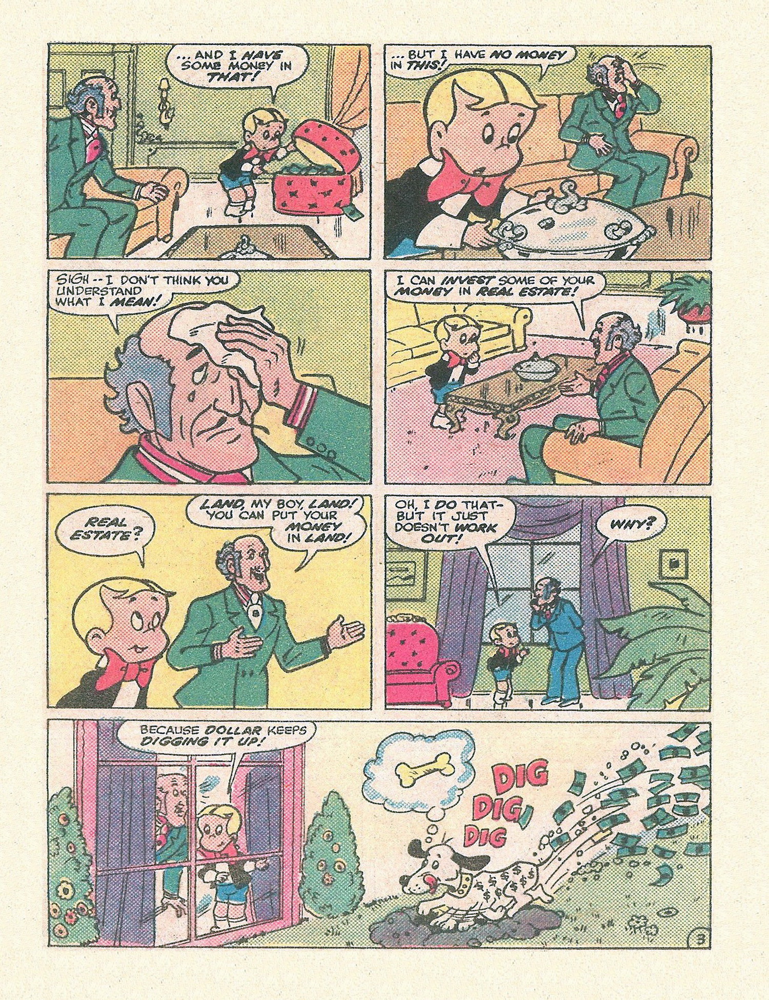 Read online Richie Rich Digest Stories comic -  Issue #13 - 40