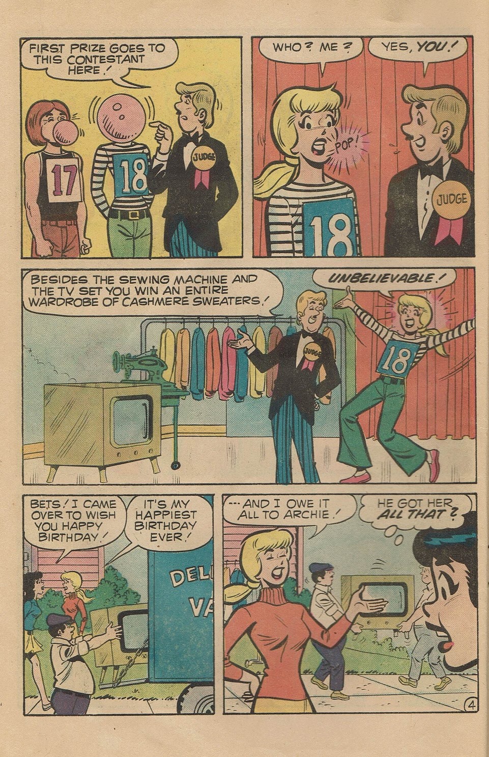 Read online Archie's TV Laugh-Out comic -  Issue #47 - 6