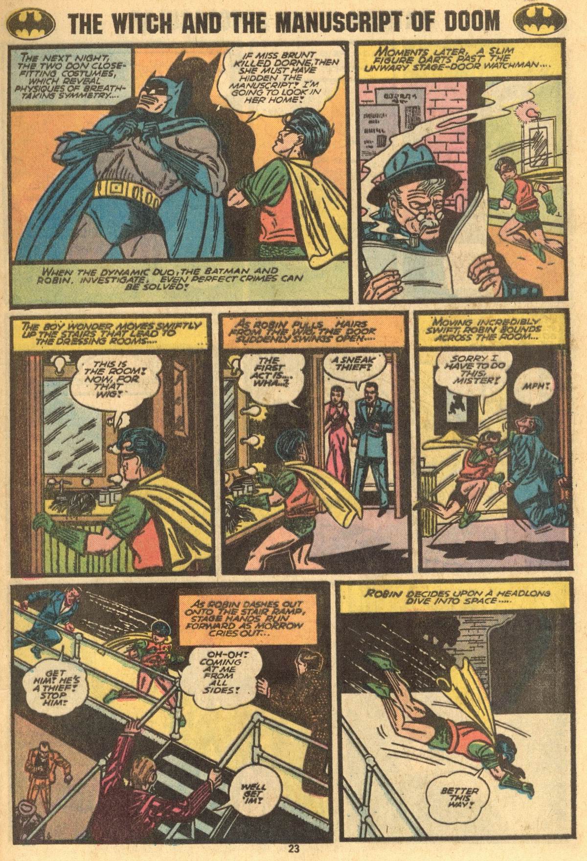 Read online Batman (1940) comic -  Issue #254 - 23