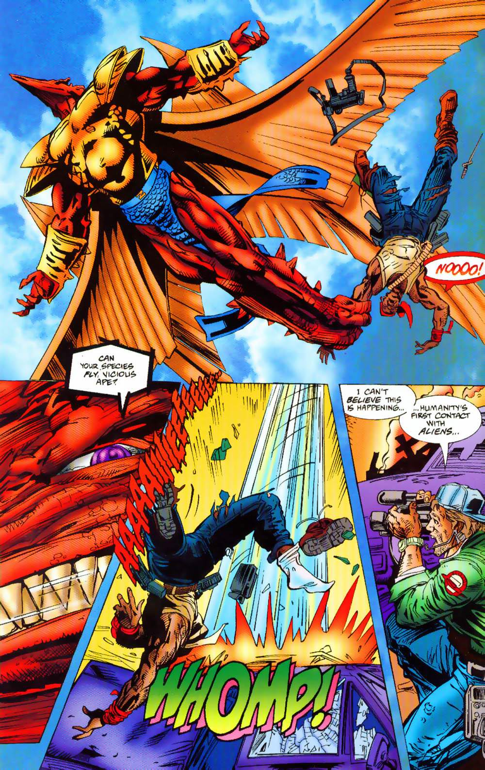 Read online Leonard Nimoy's Primortals (1995) comic -  Issue #8 - 5