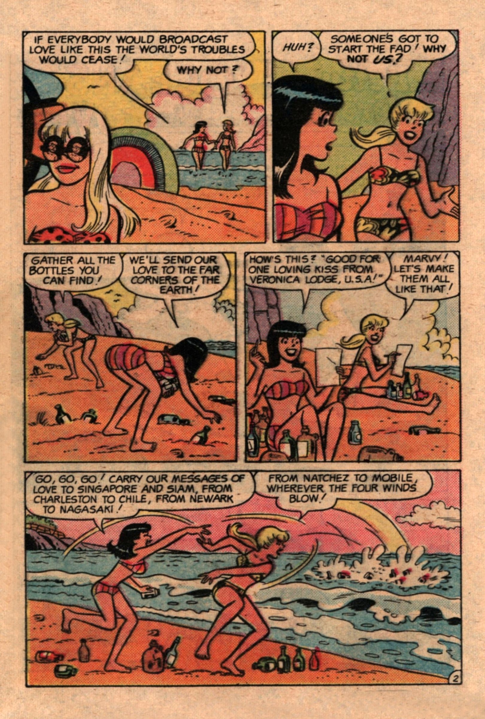 Read online Betty and Veronica Digest Magazine comic -  Issue #1 - 60