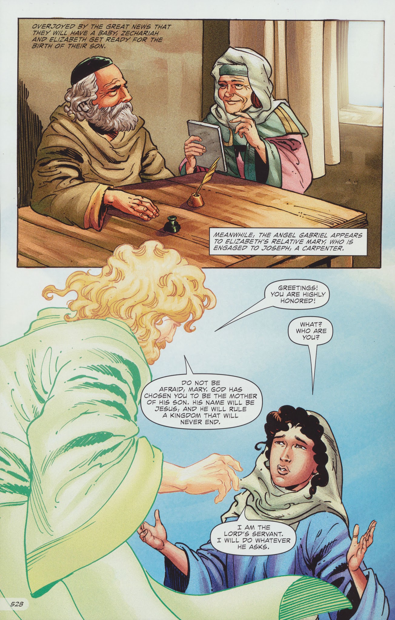Read online The Action Bible comic -  Issue # TPB 2 - 151