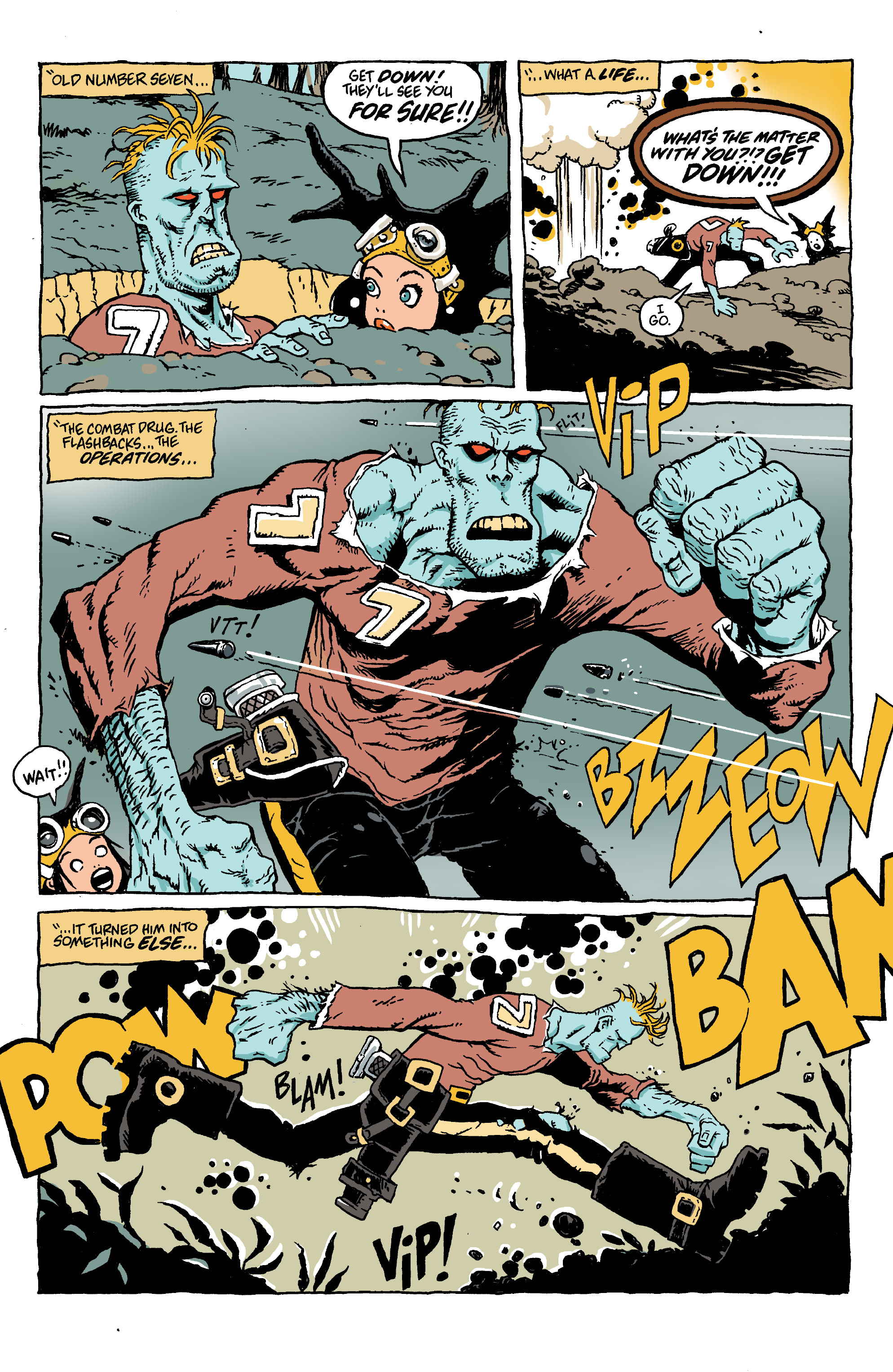 Read online Fearless Dawn: Return of Old Number Seven comic -  Issue # Full - 4