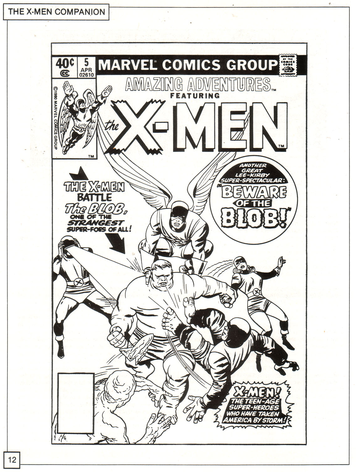 Read online The X-Men Companion comic -  Issue #1 - 12