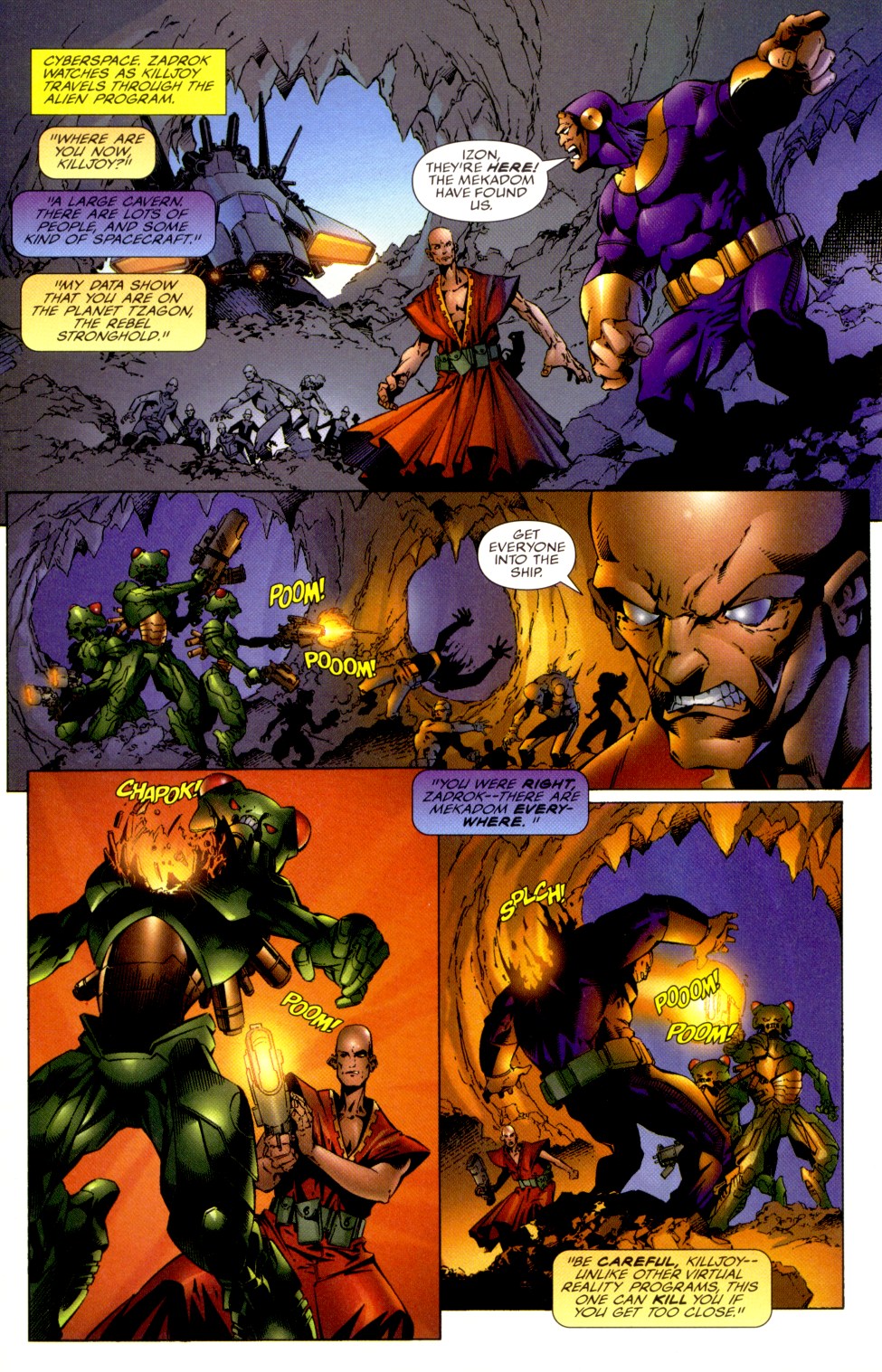 Read online Cyberforce (1993) comic -  Issue #14 - 18