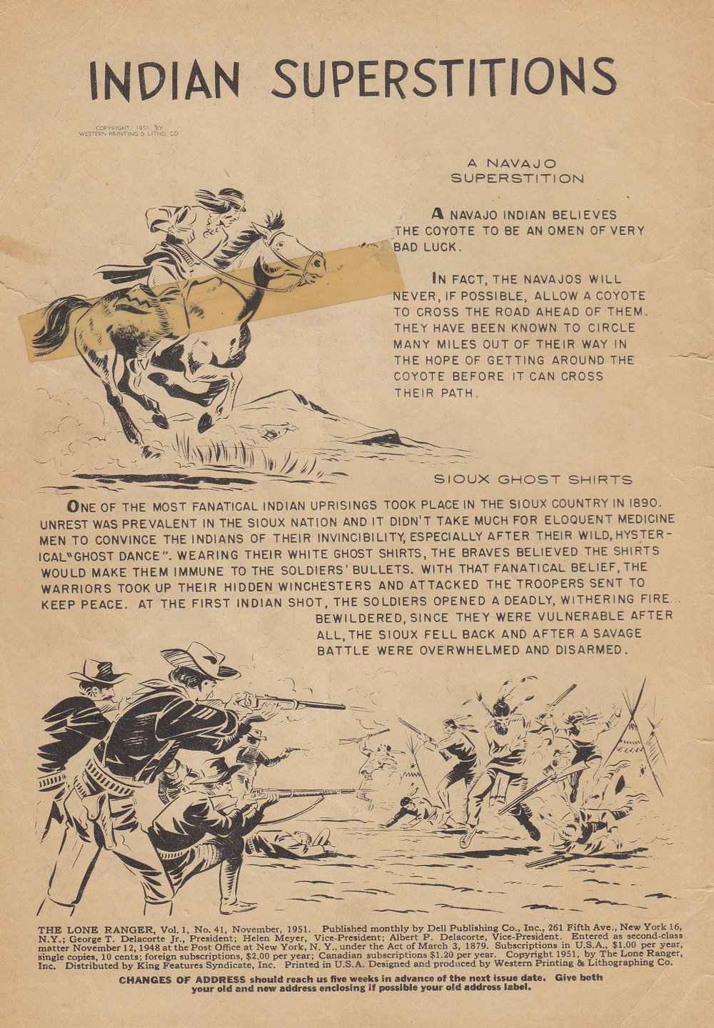Read online The Lone Ranger (1948) comic -  Issue #41 - 2