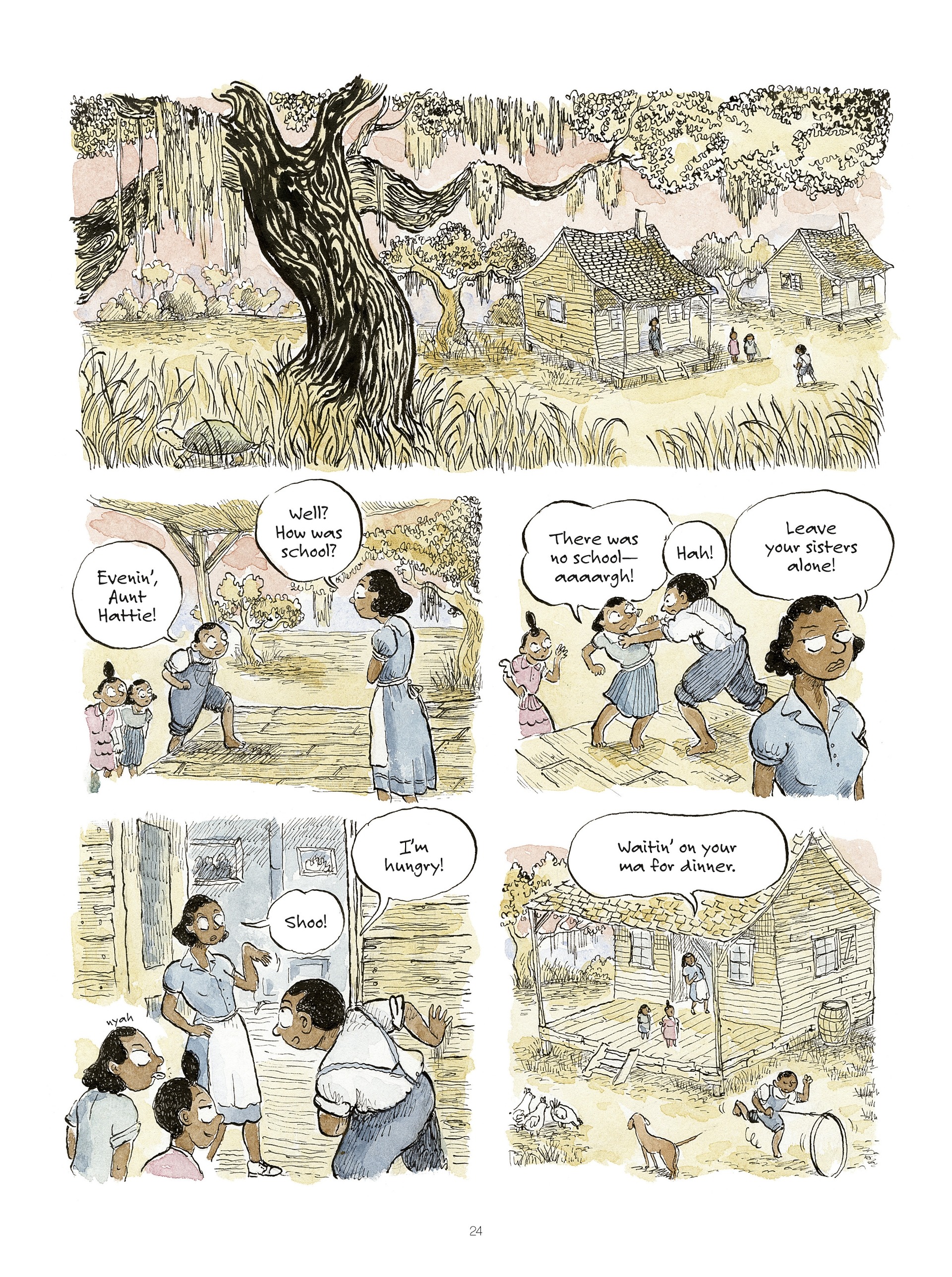 Read online Swamp: A Summer in the Bayou comic -  Issue # TPB (Part 1) - 26