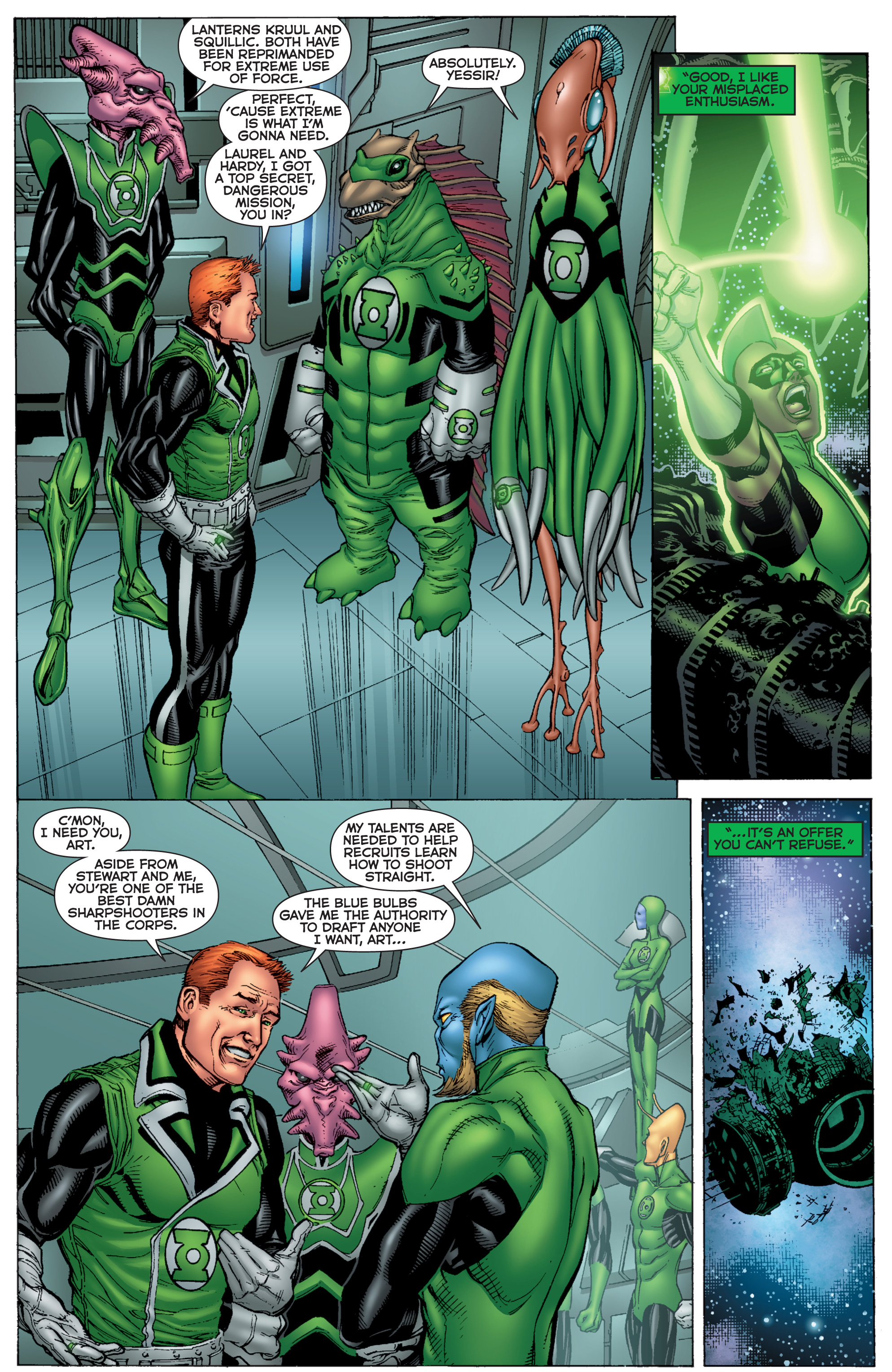 Read online Green Lantern: Emerald Warriors comic -  Issue #12 - 8