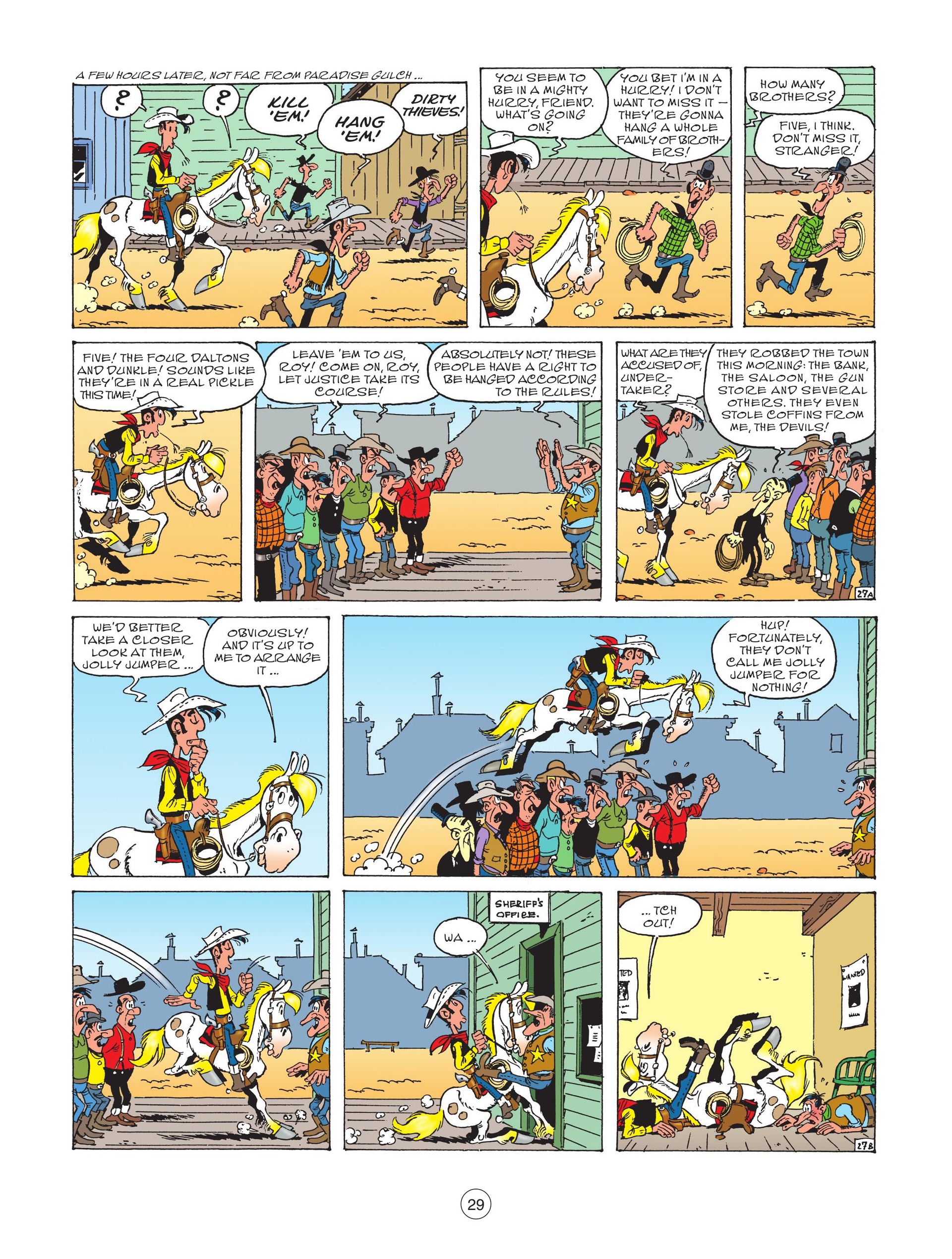 Read online A Lucky Luke Adventure comic -  Issue #73 - 31