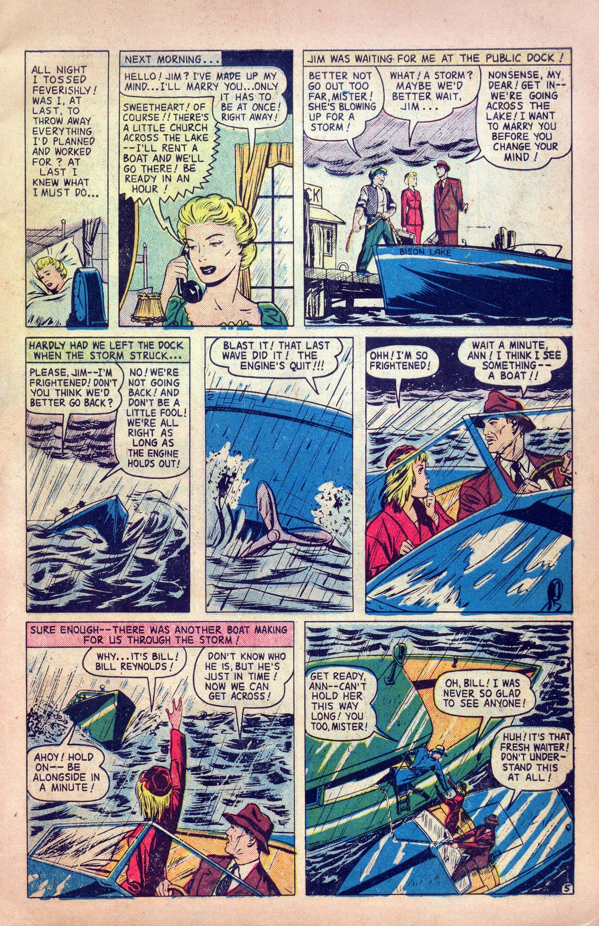 Read online My Love (1949) comic -  Issue #4 - 7