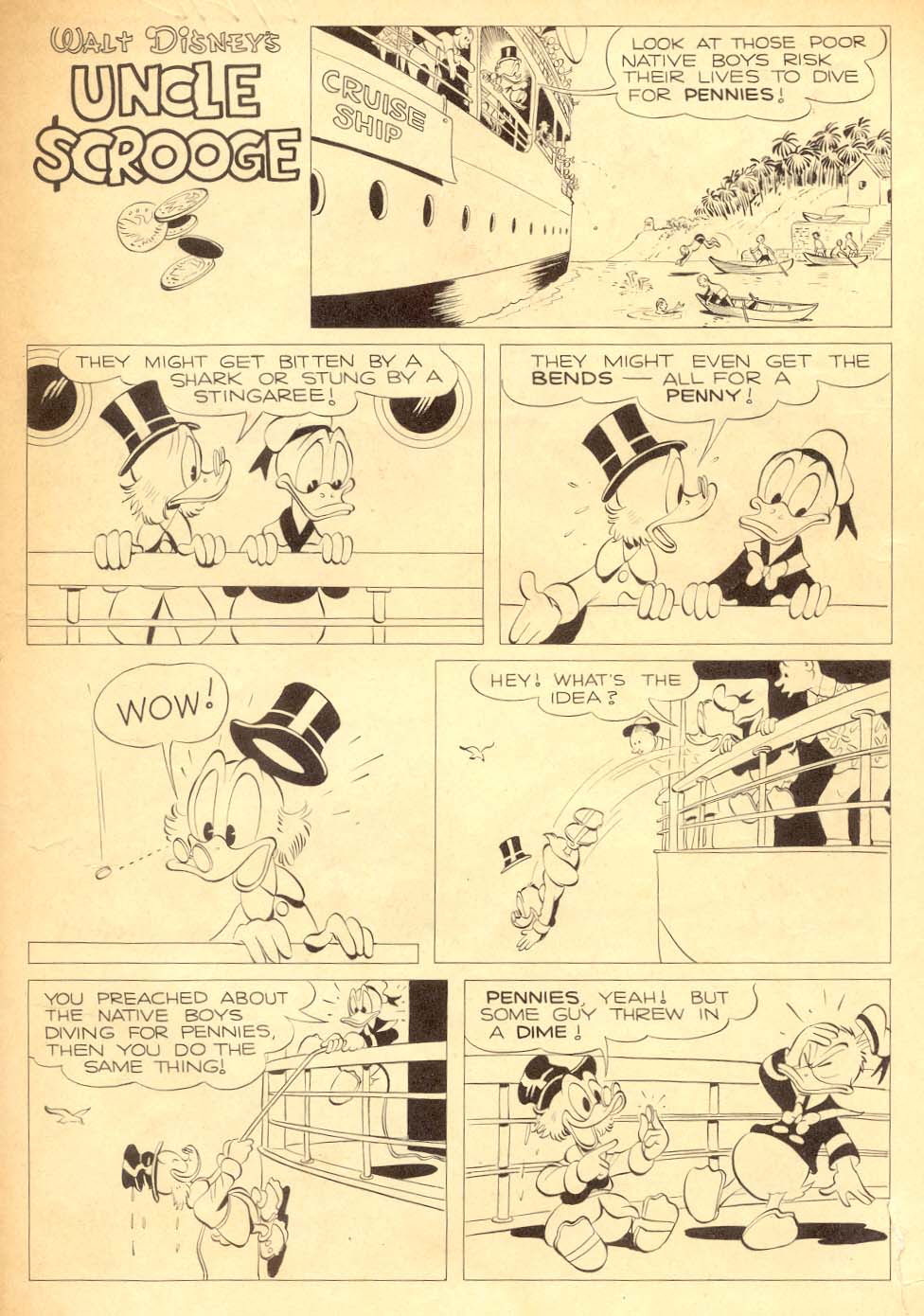 Read online Uncle Scrooge (1953) comic -  Issue #5 - 35