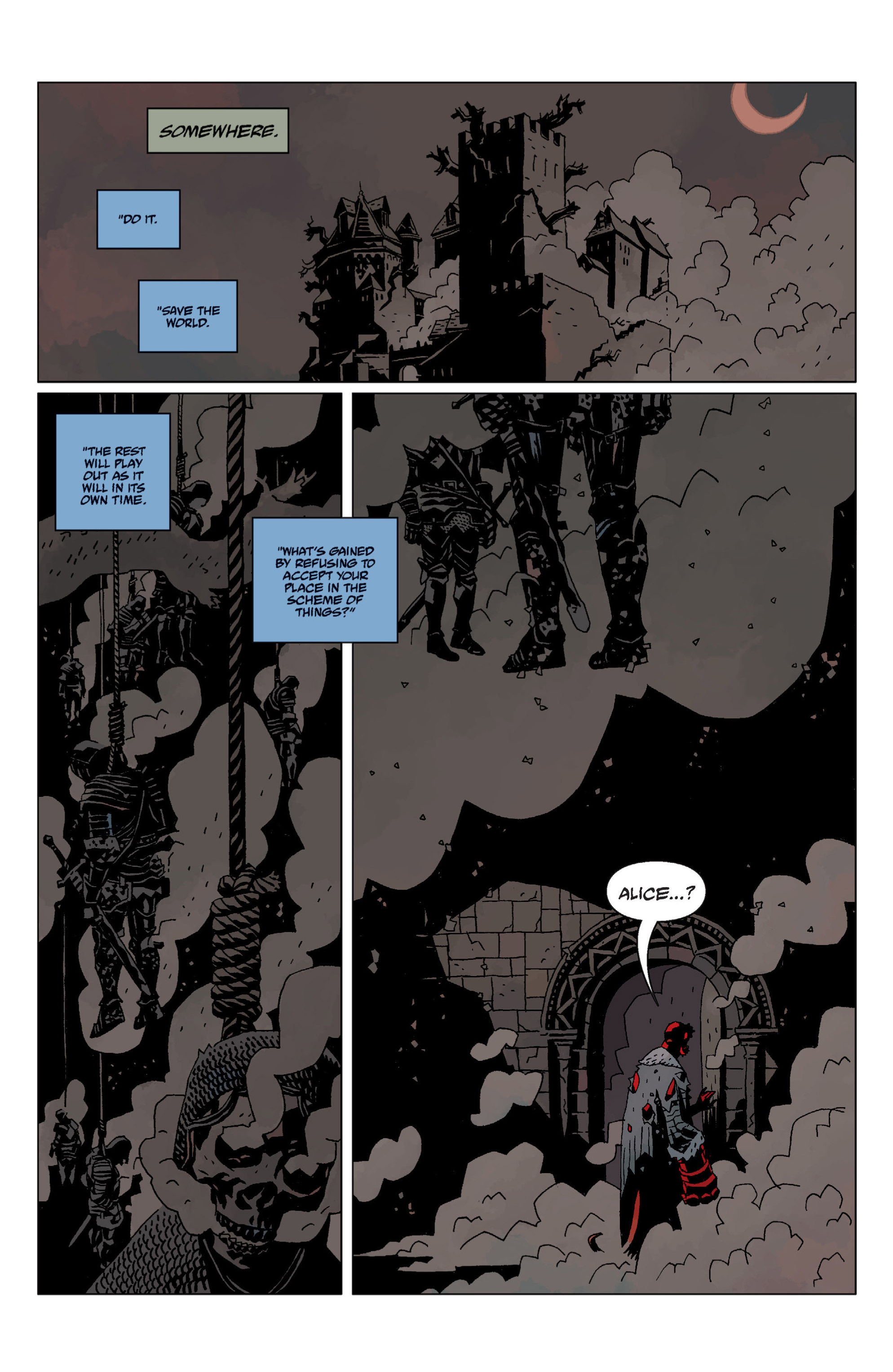 Read online Hellboy comic -  Issue #9 - 156