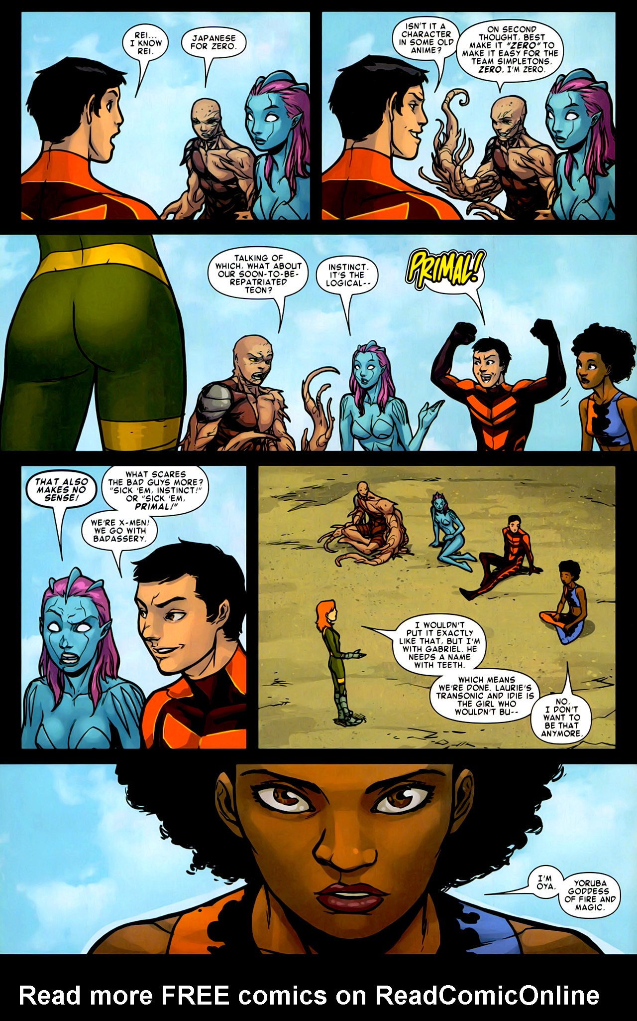 Read online Generation Hope comic -  Issue #8 - 12
