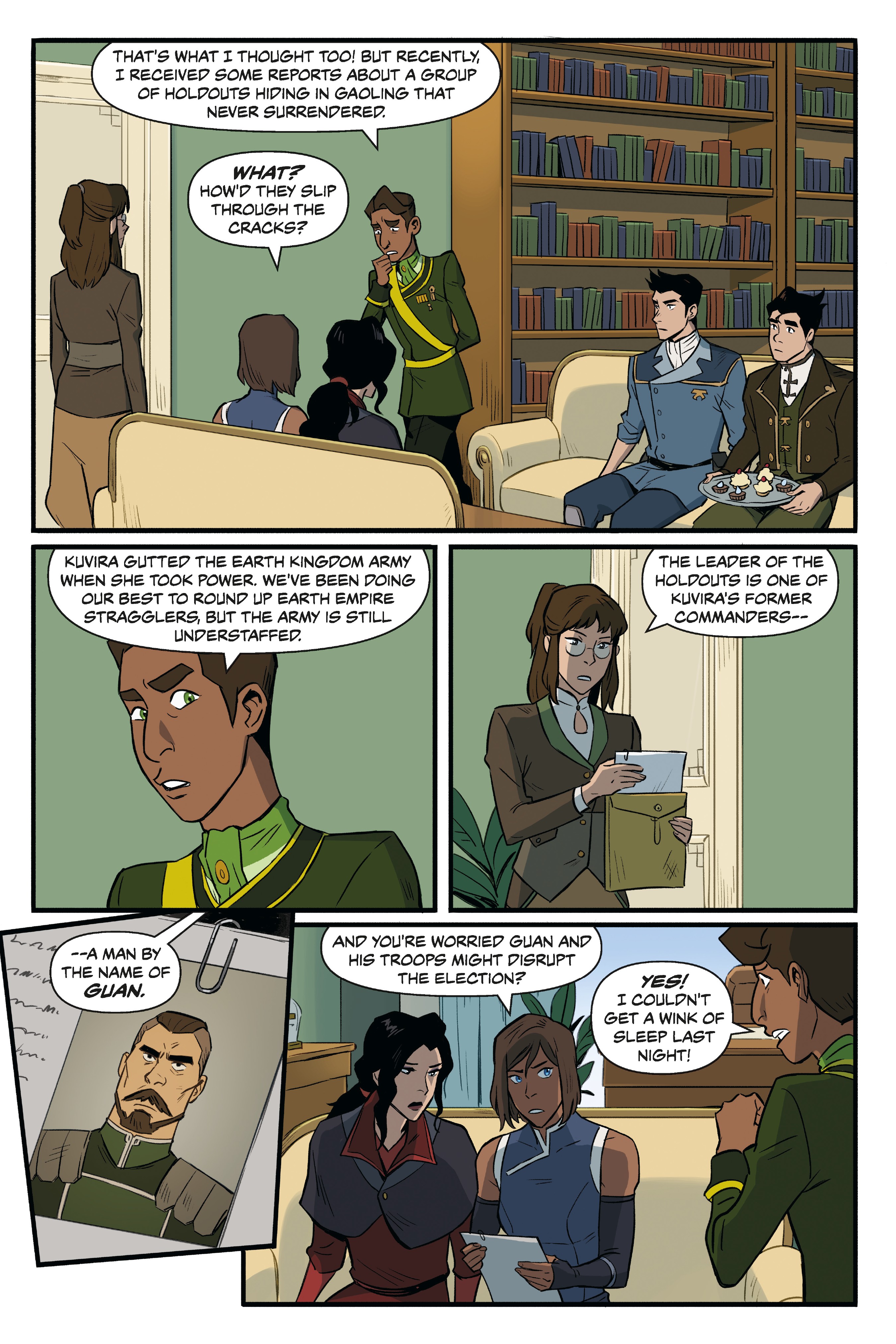 Read online Nickelodeon The Legend of Korra: Ruins of the Empire comic -  Issue # TPB 1 - 27