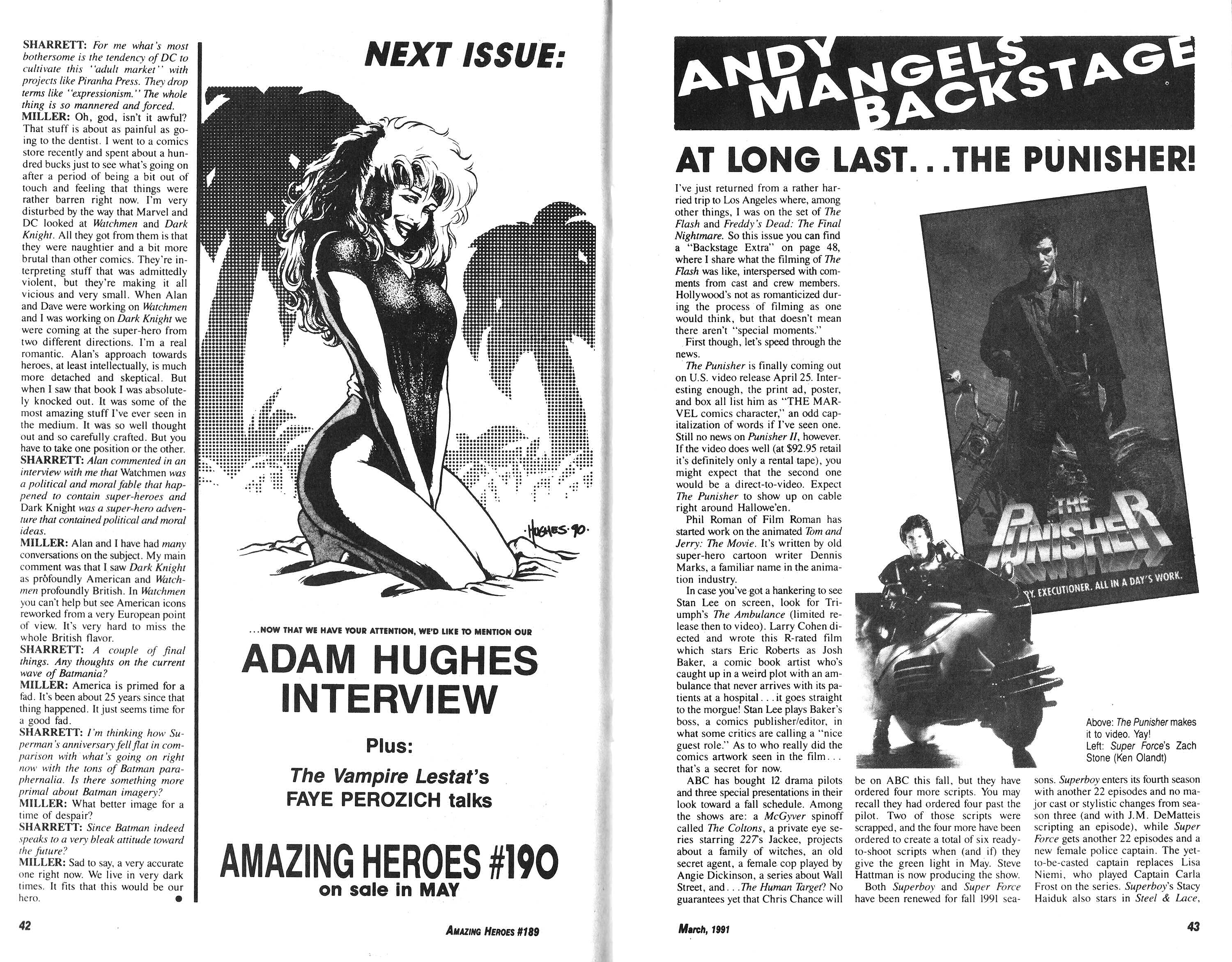Read online Amazing Heroes comic -  Issue #189 - 22