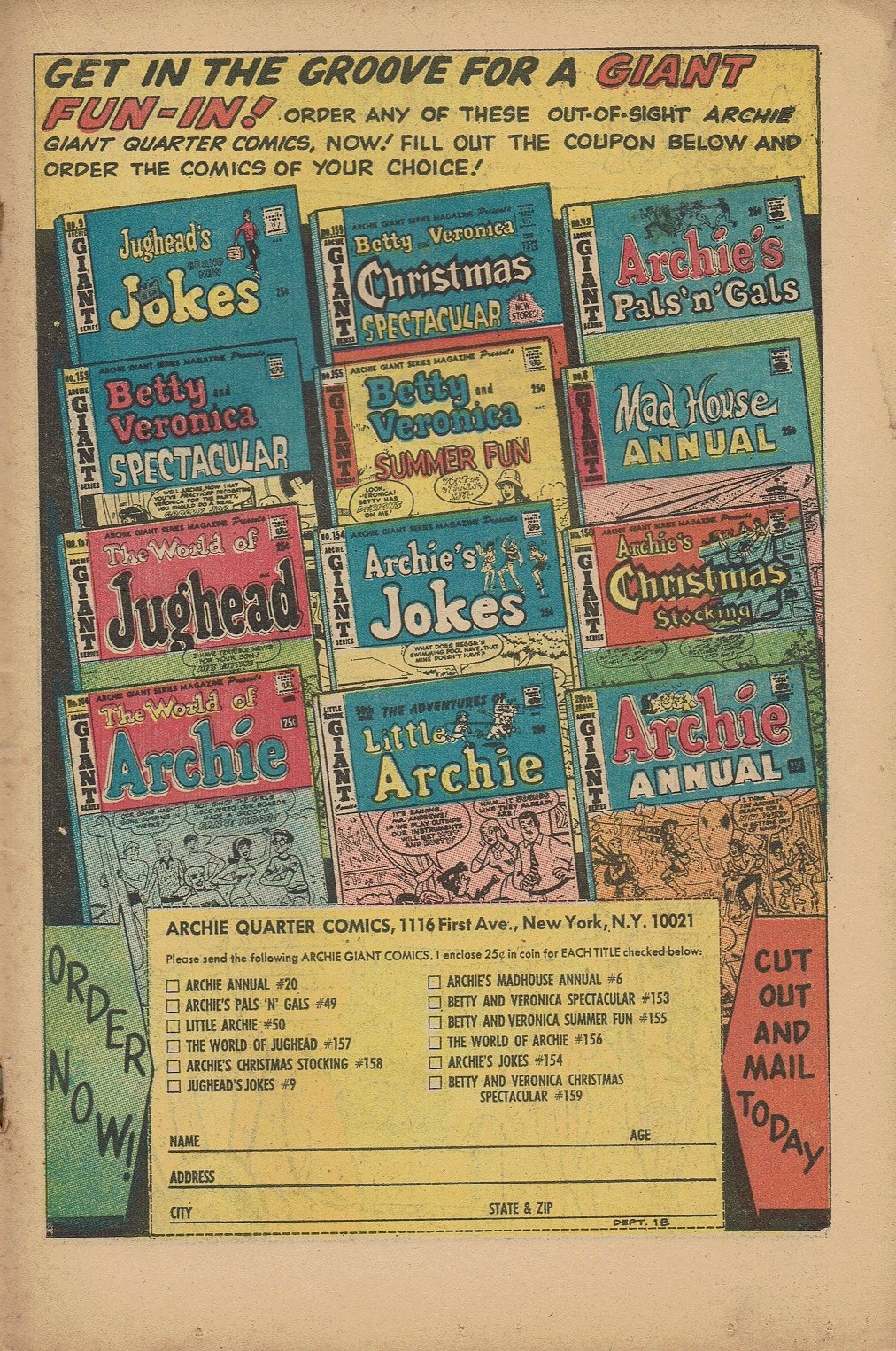 Read online Life With Archie (1958) comic -  Issue #80 - 19