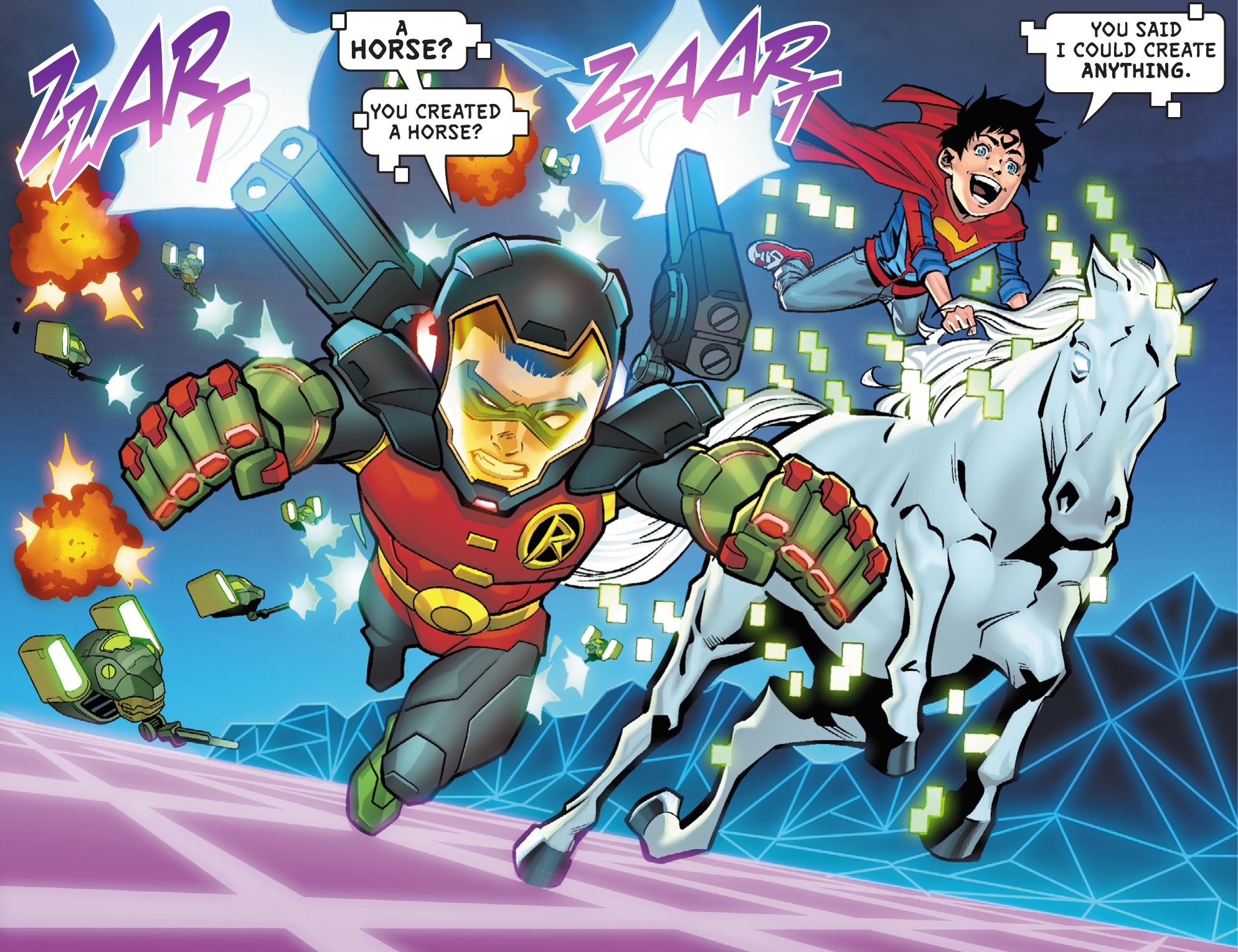 Read online Challenge of the Super Sons comic -  Issue #8 - 8